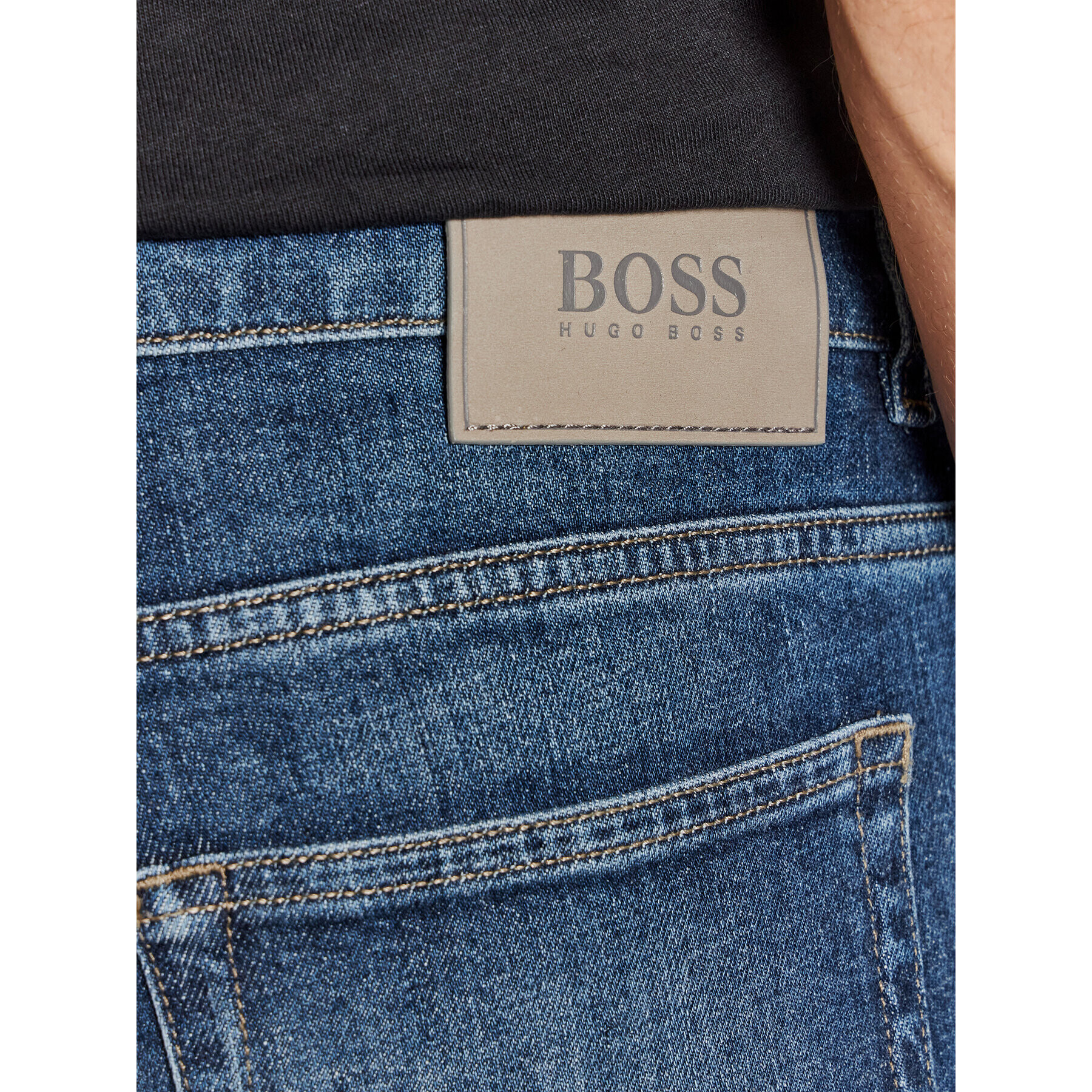 Boss Дънки Jacob 50458119 Тъмносин Regular Fit - Pepit.bg