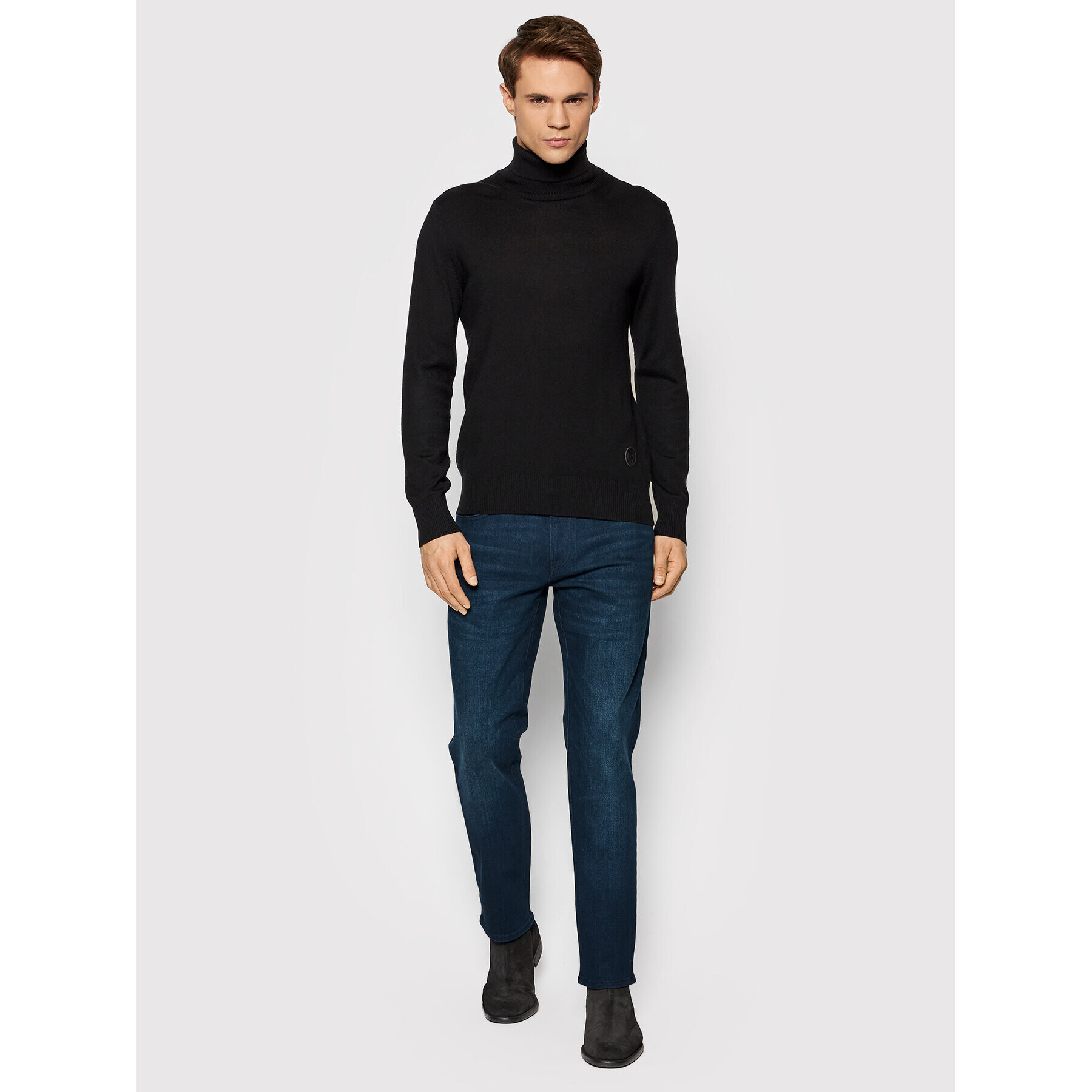 Boss Дънки Maine 50463463 Тъмносин Regular Fit - Pepit.bg