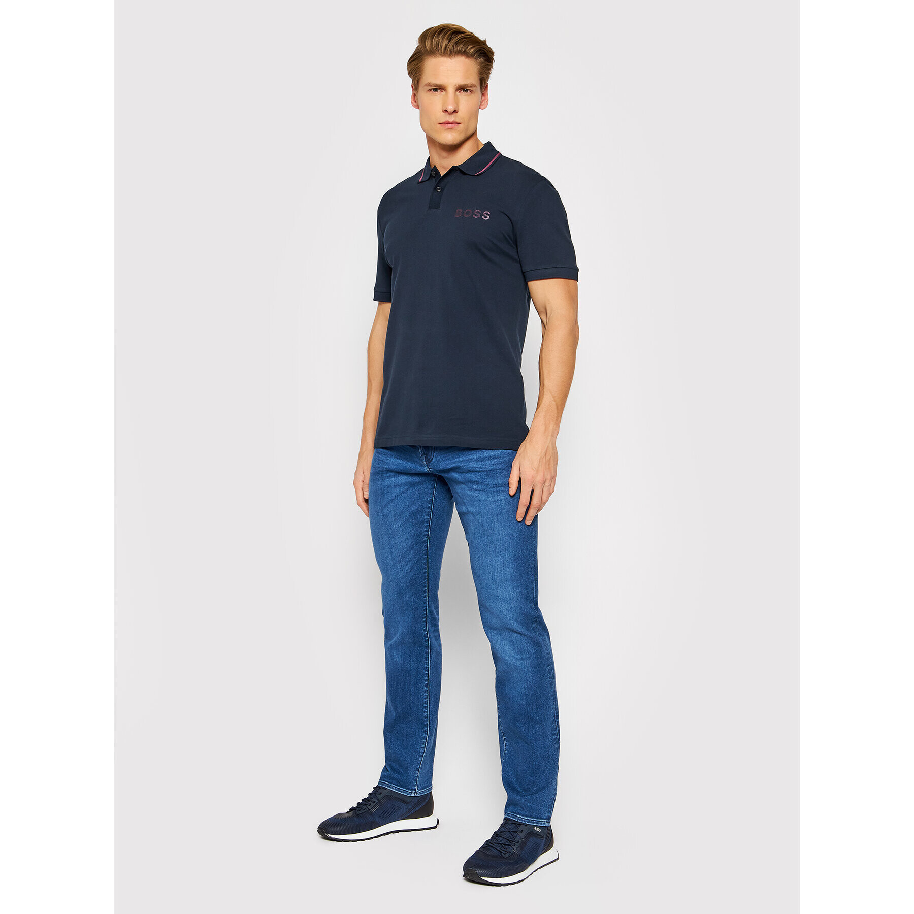 Boss Дънки Maine BC-L-P Stage 50463401 Син Regular Fit - Pepit.bg