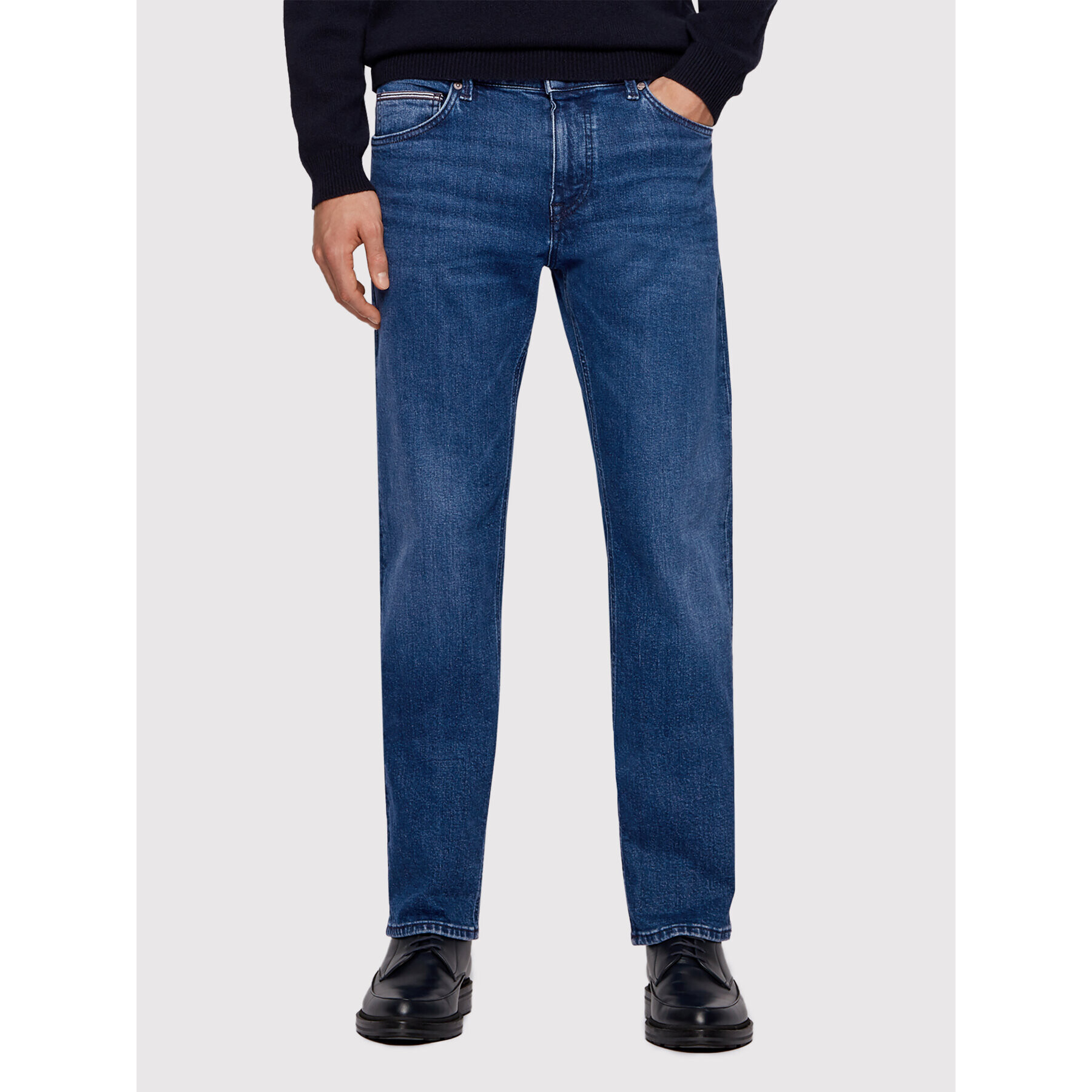 Boss Дънки Maine3 50443957 Тъмносин Regular Fit - Pepit.bg