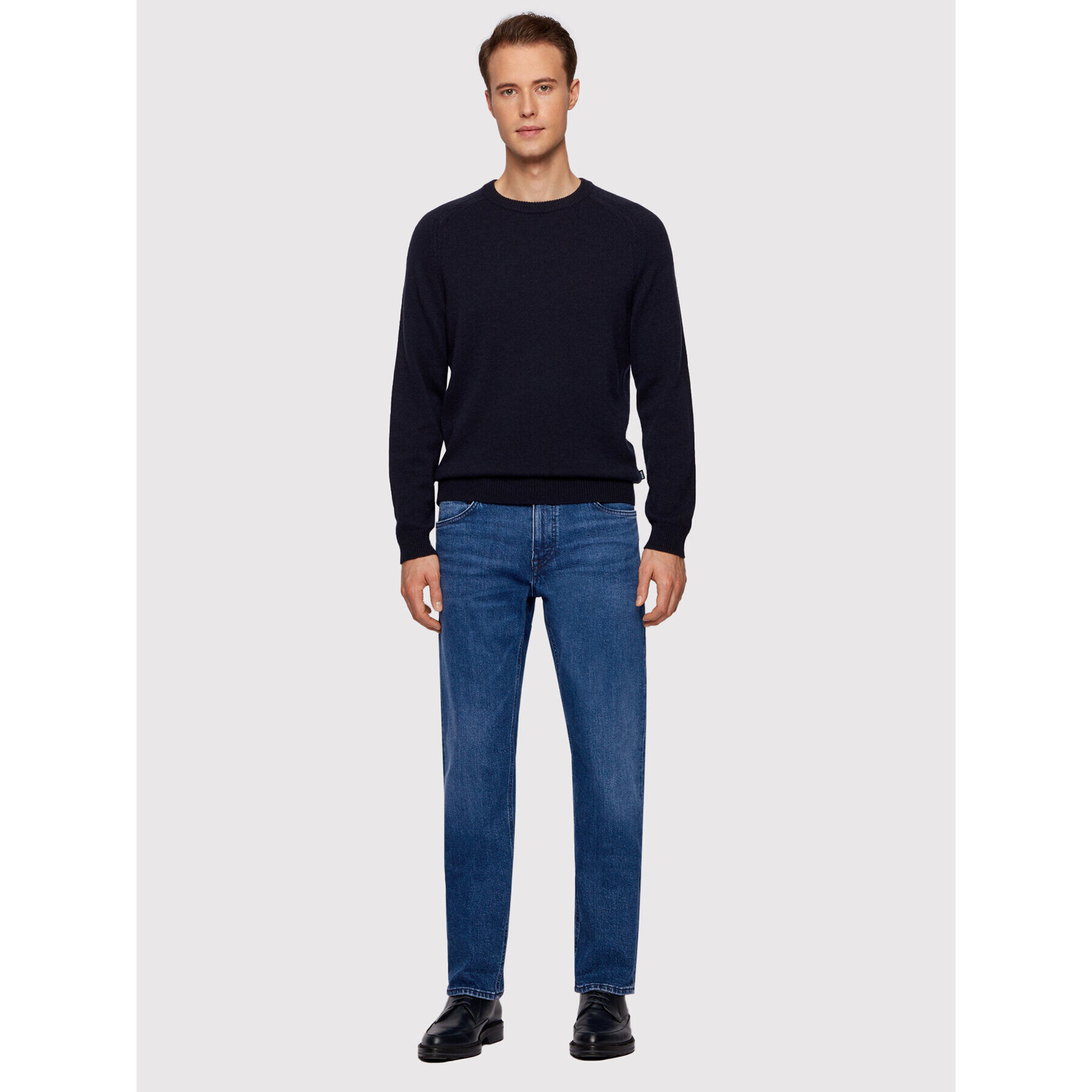 Boss Дънки Maine3 50443957 Тъмносин Regular Fit - Pepit.bg