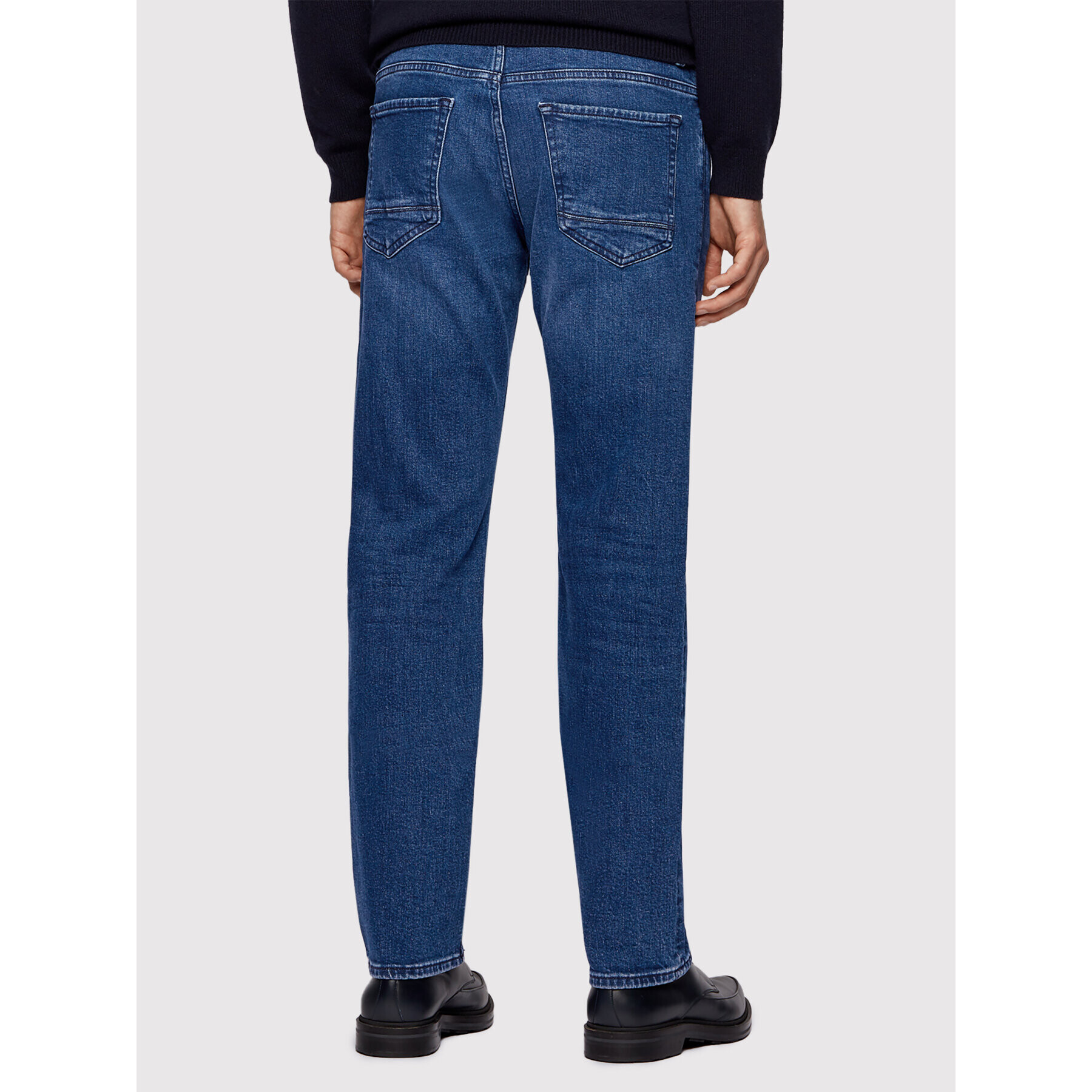 Boss Дънки Maine3 50443957 Тъмносин Regular Fit - Pepit.bg