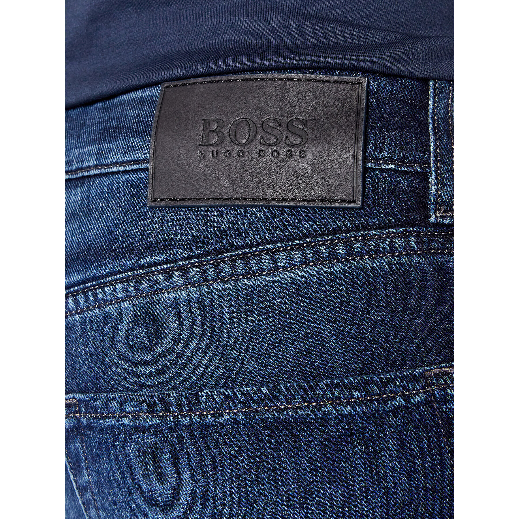 Boss Дънки Maine3 50458153 Тъмносин Regular Fit - Pepit.bg