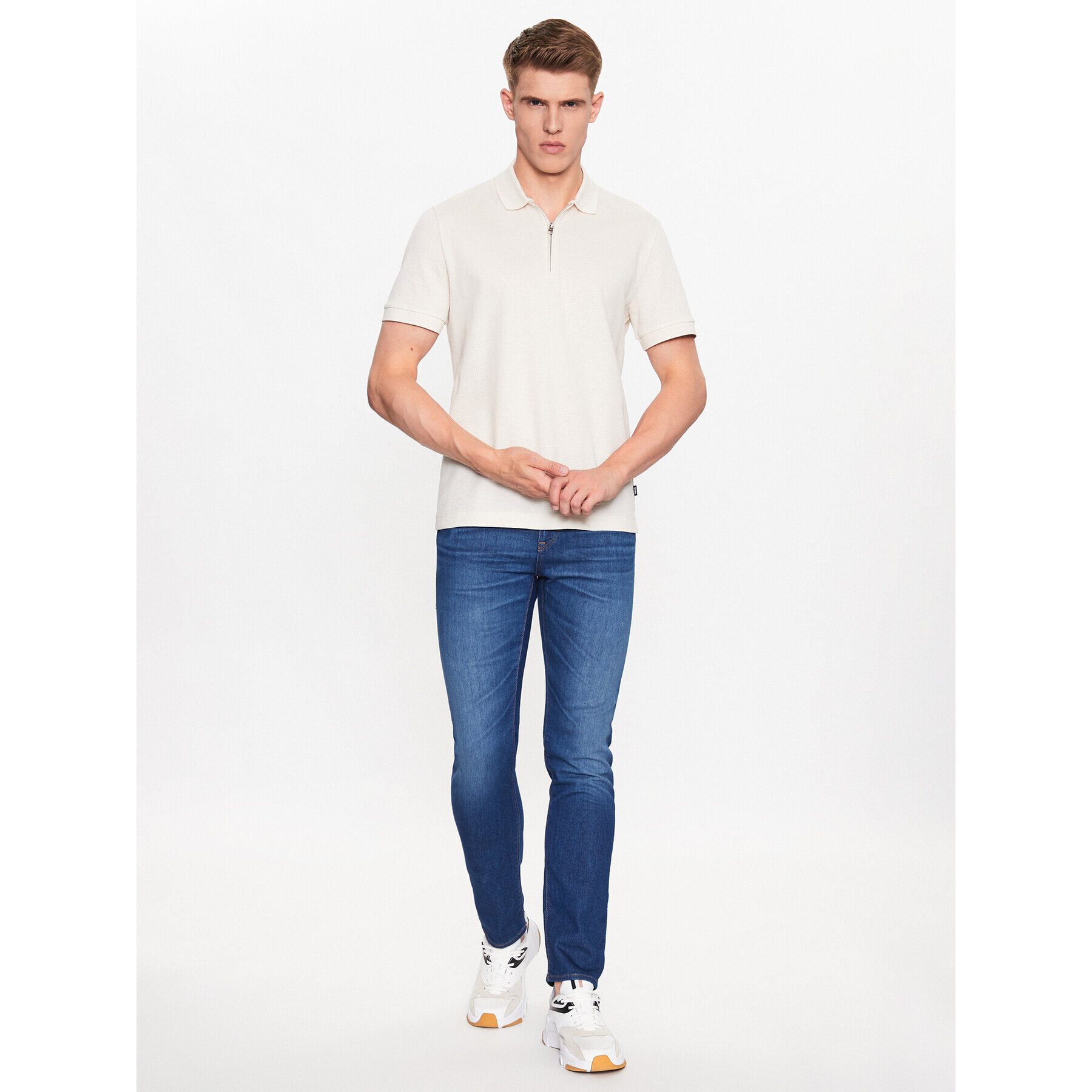 Boss Дънки Maine3 50488524 Тъмносин Regular Fit - Pepit.bg