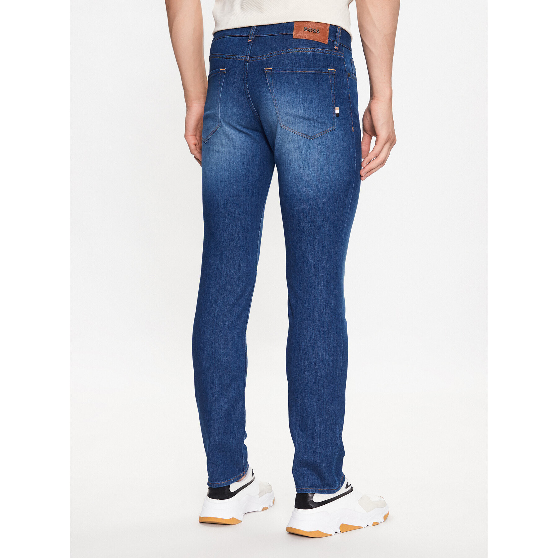 Boss Дънки Maine3 50488524 Тъмносин Regular Fit - Pepit.bg