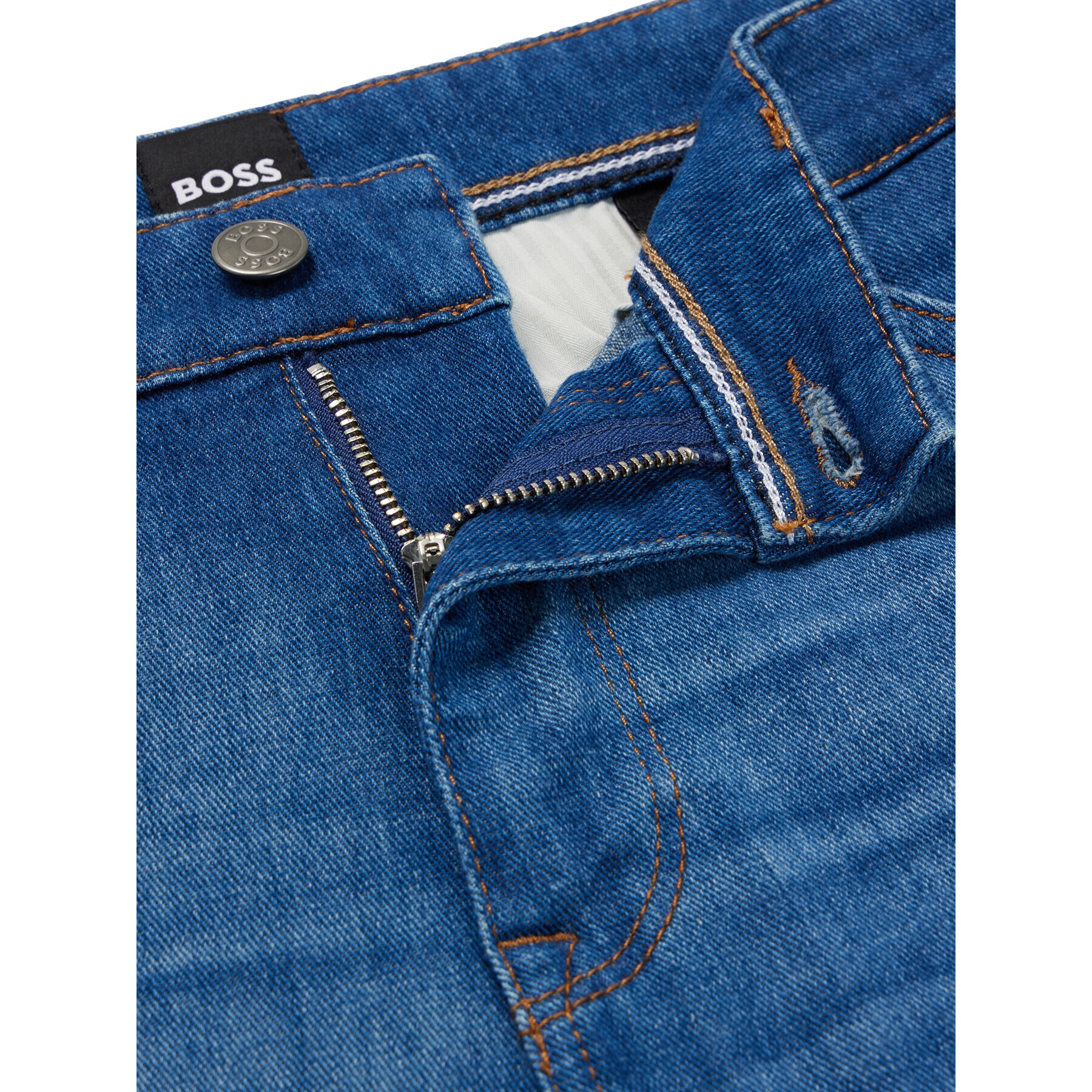 Boss Дънки Maine3 50488524 Тъмносин Regular Fit - Pepit.bg
