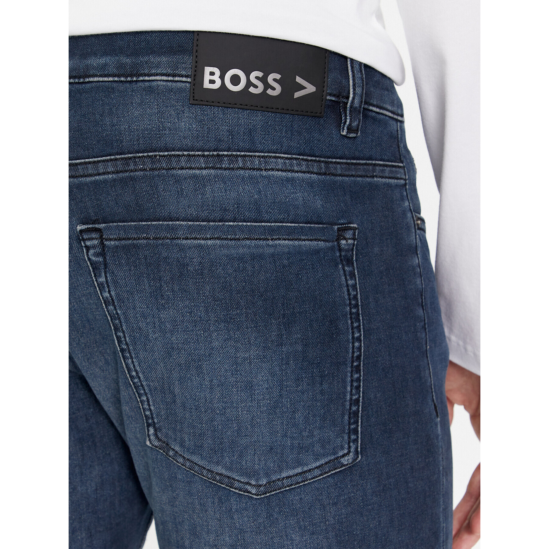 Boss Дънки P-Delaware 3-1 50508121 Син Slim Fit - Pepit.bg