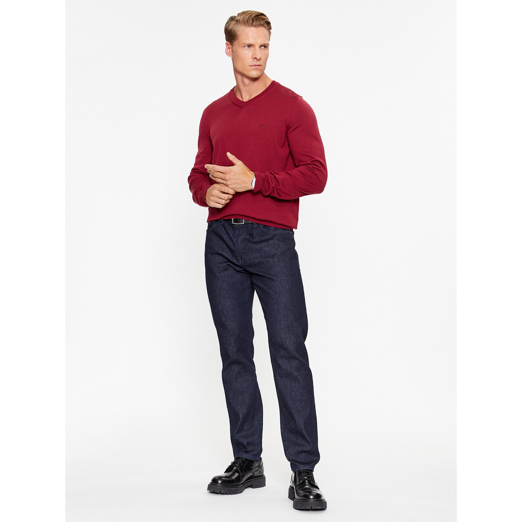 Boss Дънки Re.Maine BC-C 50509918 Тъмносин Regular Fit - Pepit.bg