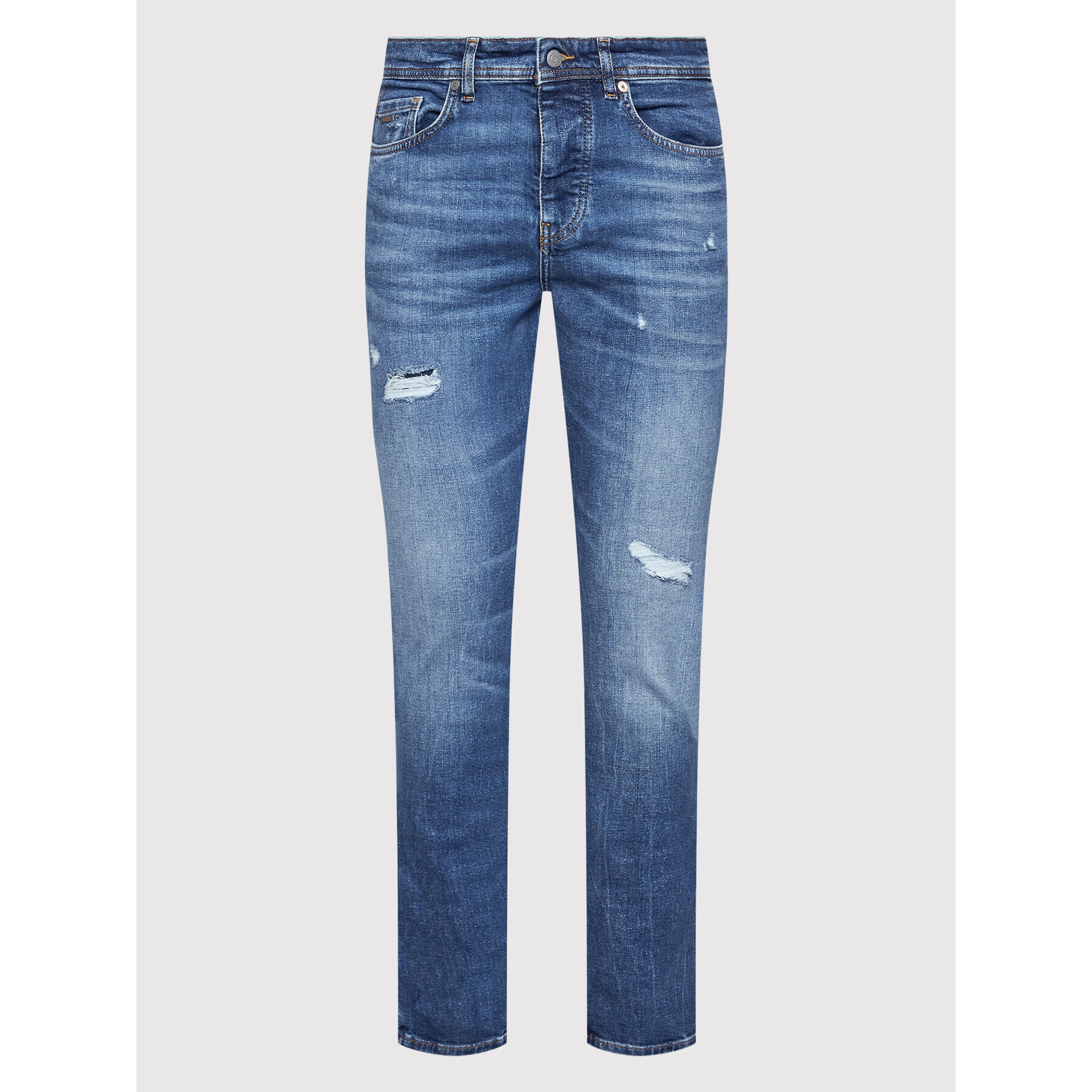 Boss Дънки Taber 50473061 Тъмносин Tapered Fit - Pepit.bg