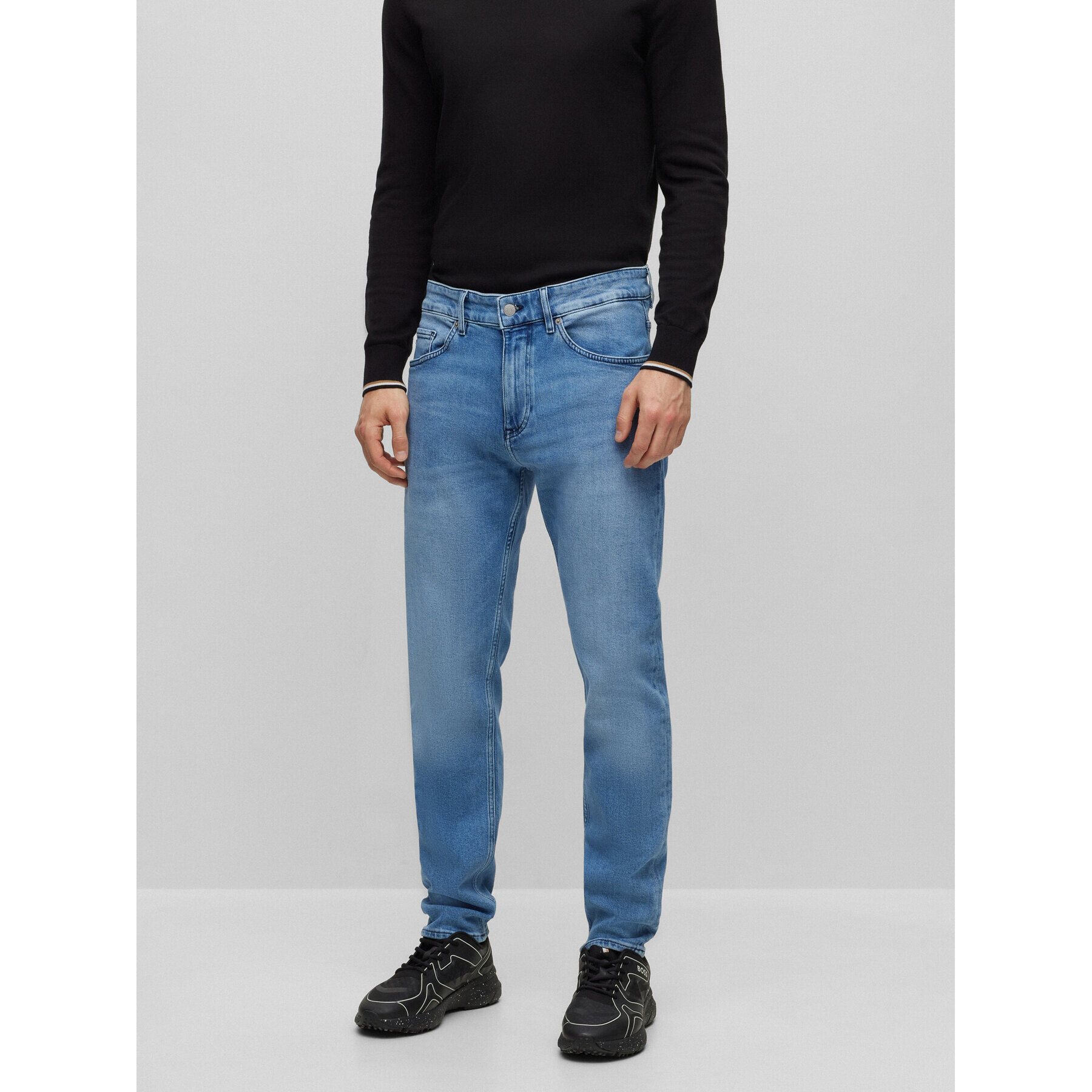 Boss Дънки Taber 50496330 Син Slim Fit - Pepit.bg