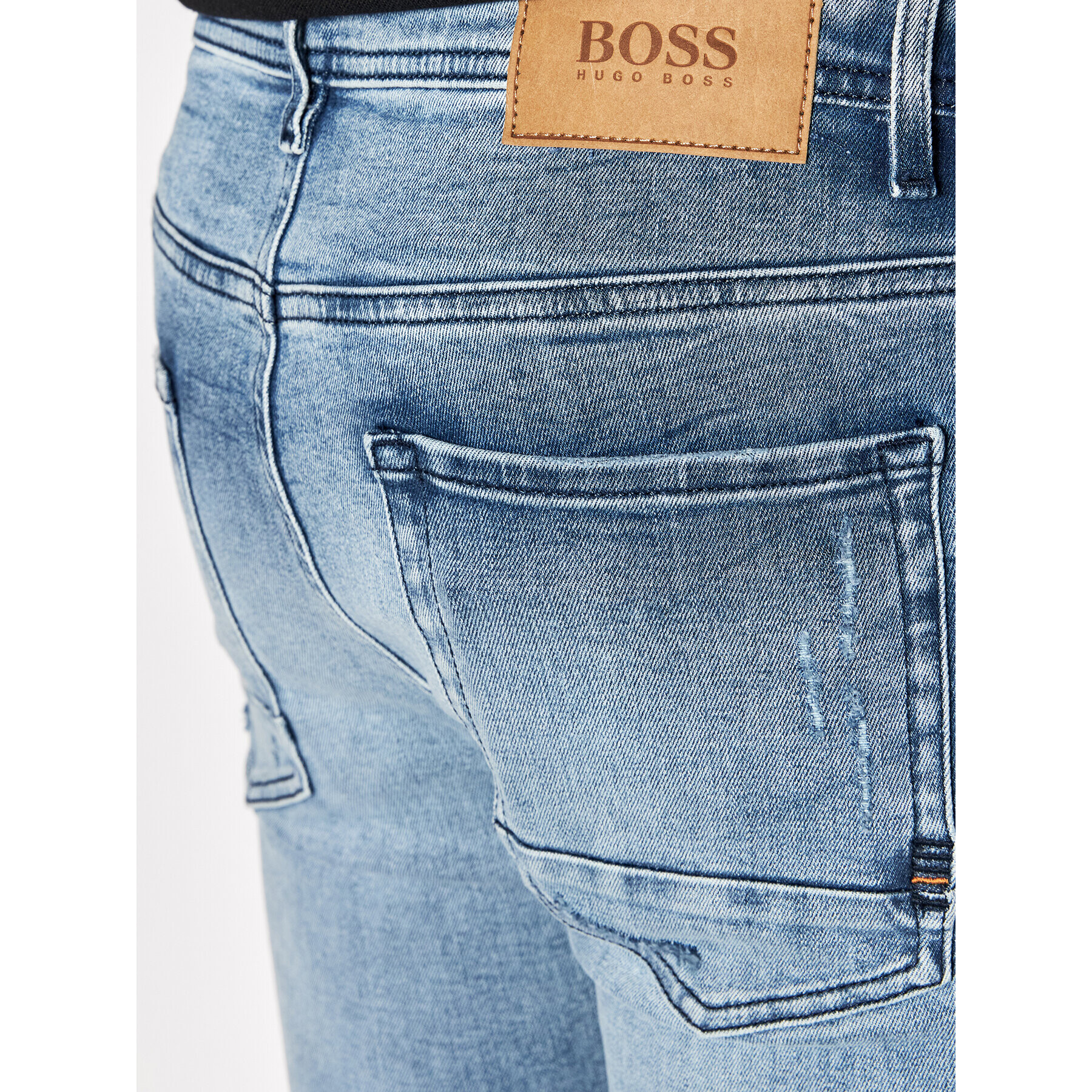 Boss Дънки Taber BC-P-1 Dolce 50463423 Син Tapered Fit - Pepit.bg