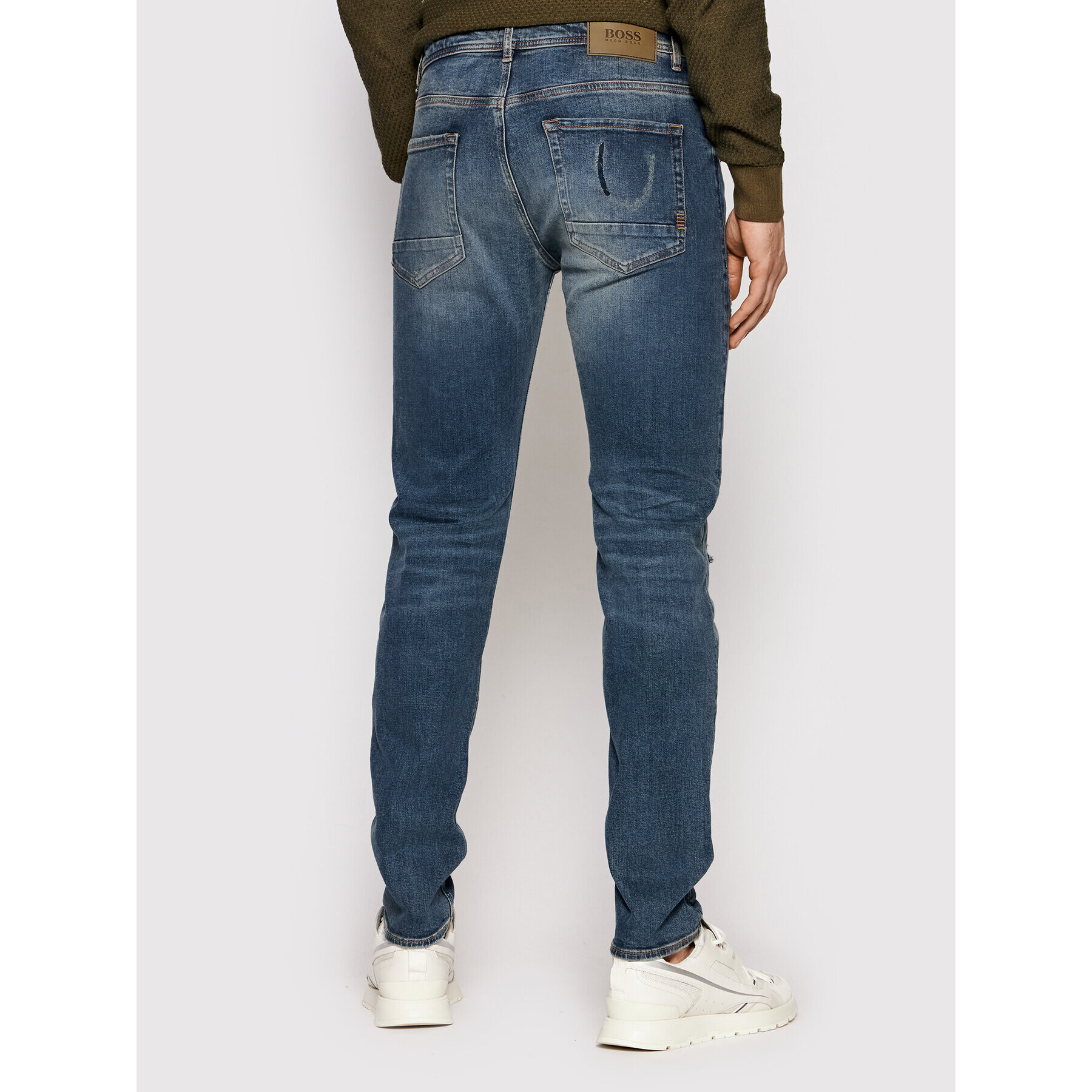 Boss Дънки Taber BC-P-1 Lucky 50458984 Син Tapered Fit - Pepit.bg