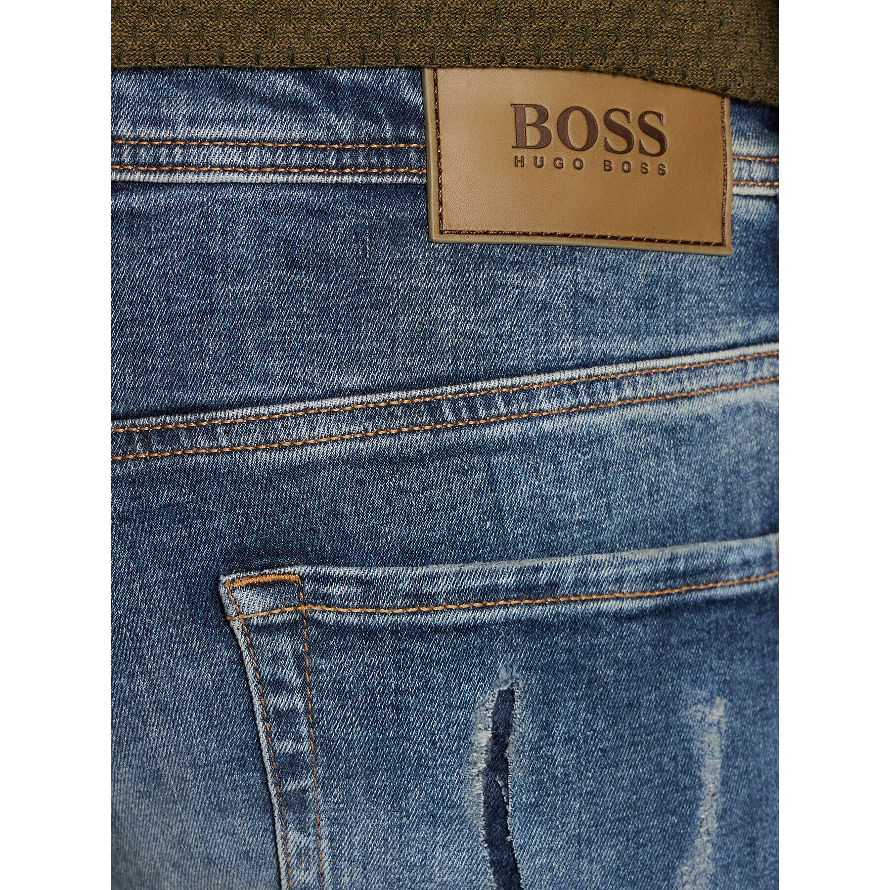 Boss Дънки Taber BC-P-1 Lucky 50458984 Син Tapered Fit - Pepit.bg