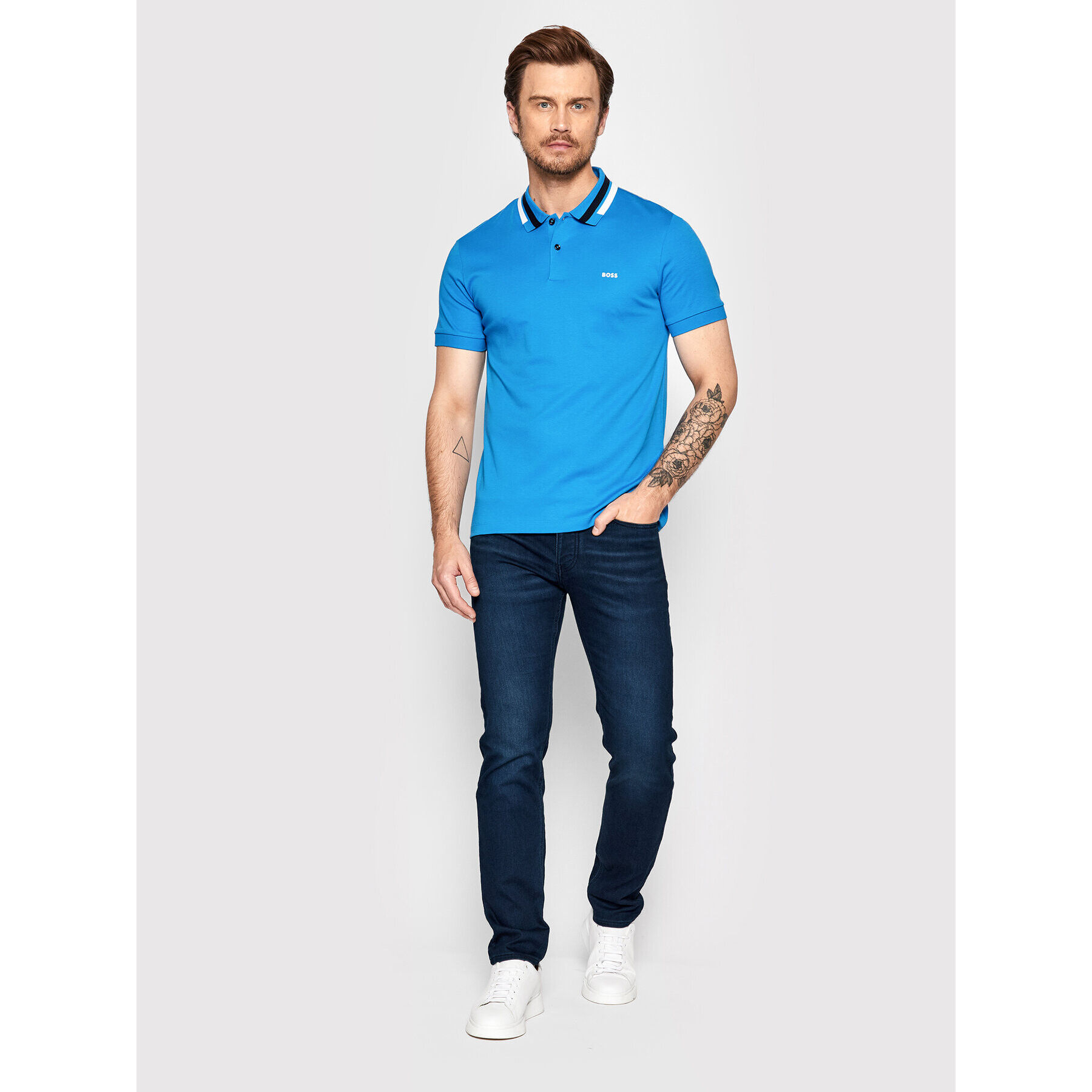 Boss Дънки Taber BC-SP-1 50467816 Тъмносин Slim Fit - Pepit.bg