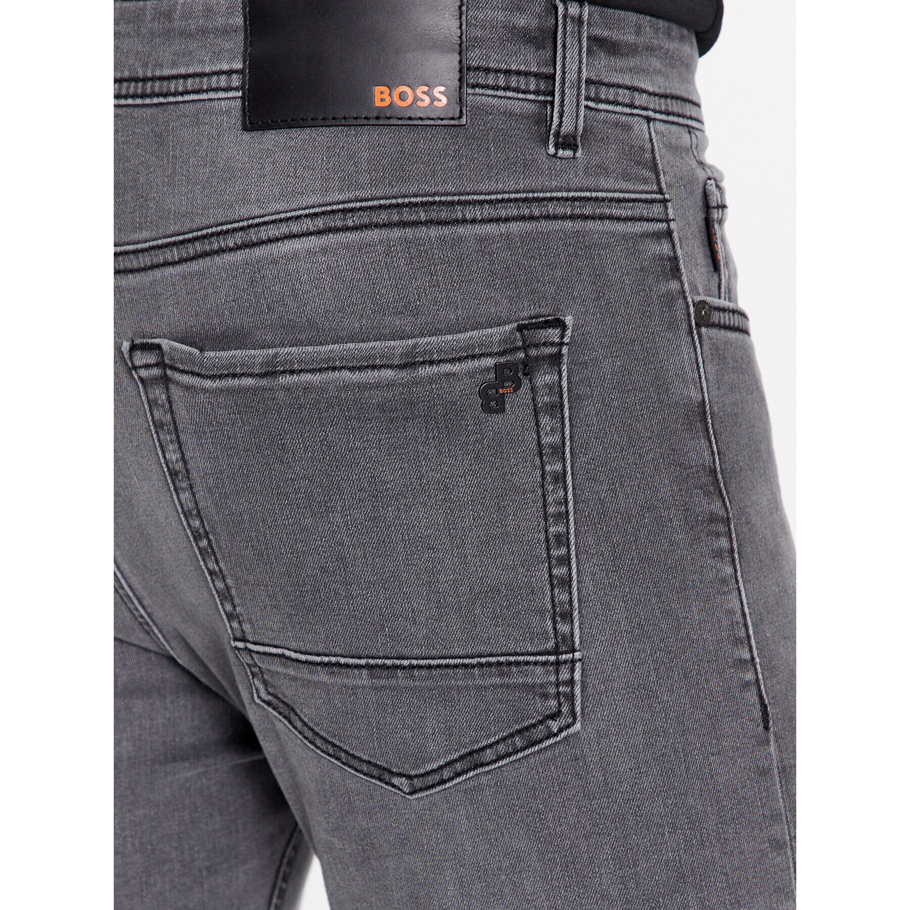 Boss Дънки Taber Zip BC-P-1 50501134 Сив Slim Fit - Pepit.bg