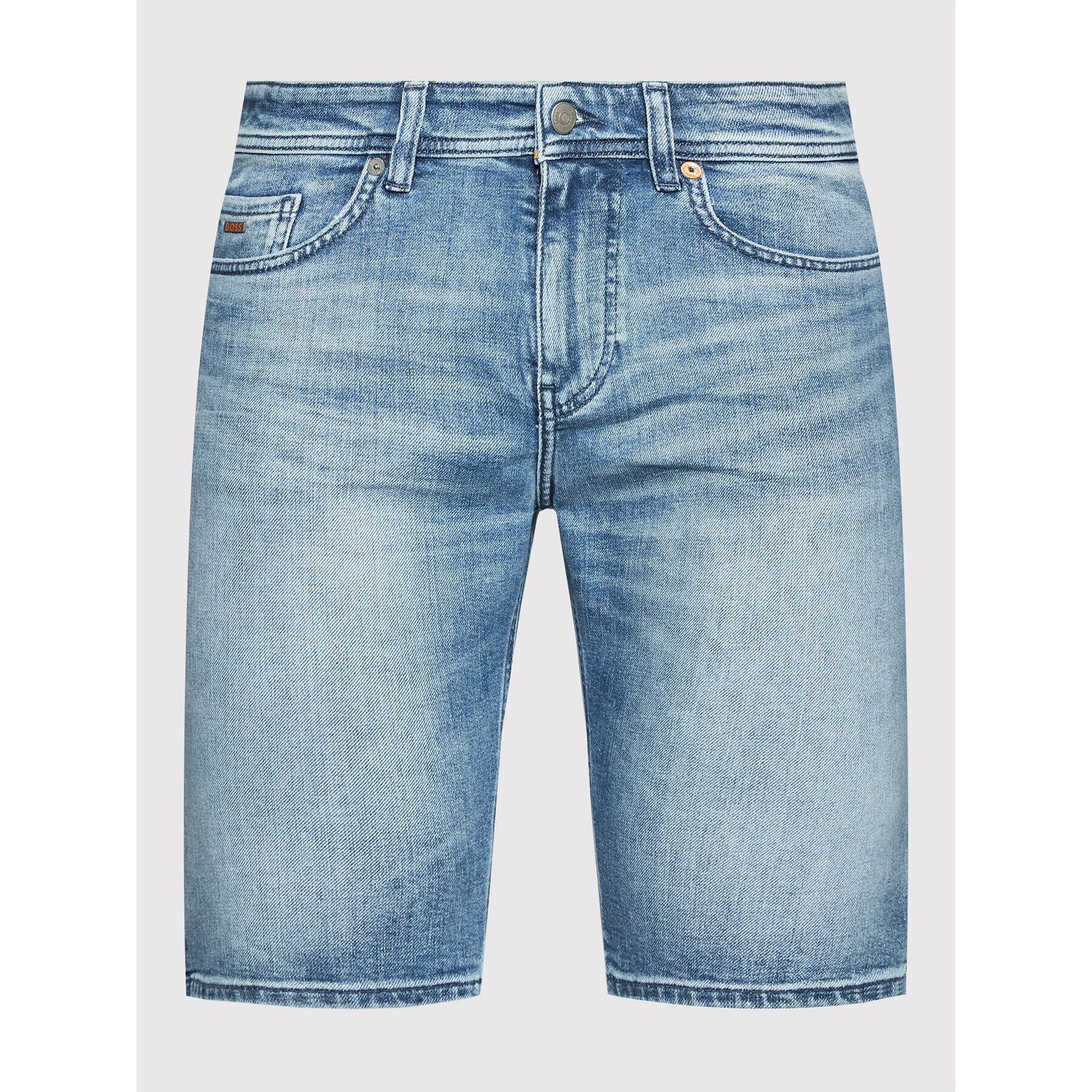 Boss Дънкови шорти Taber 50469955 Син Slim Fit - Pepit.bg