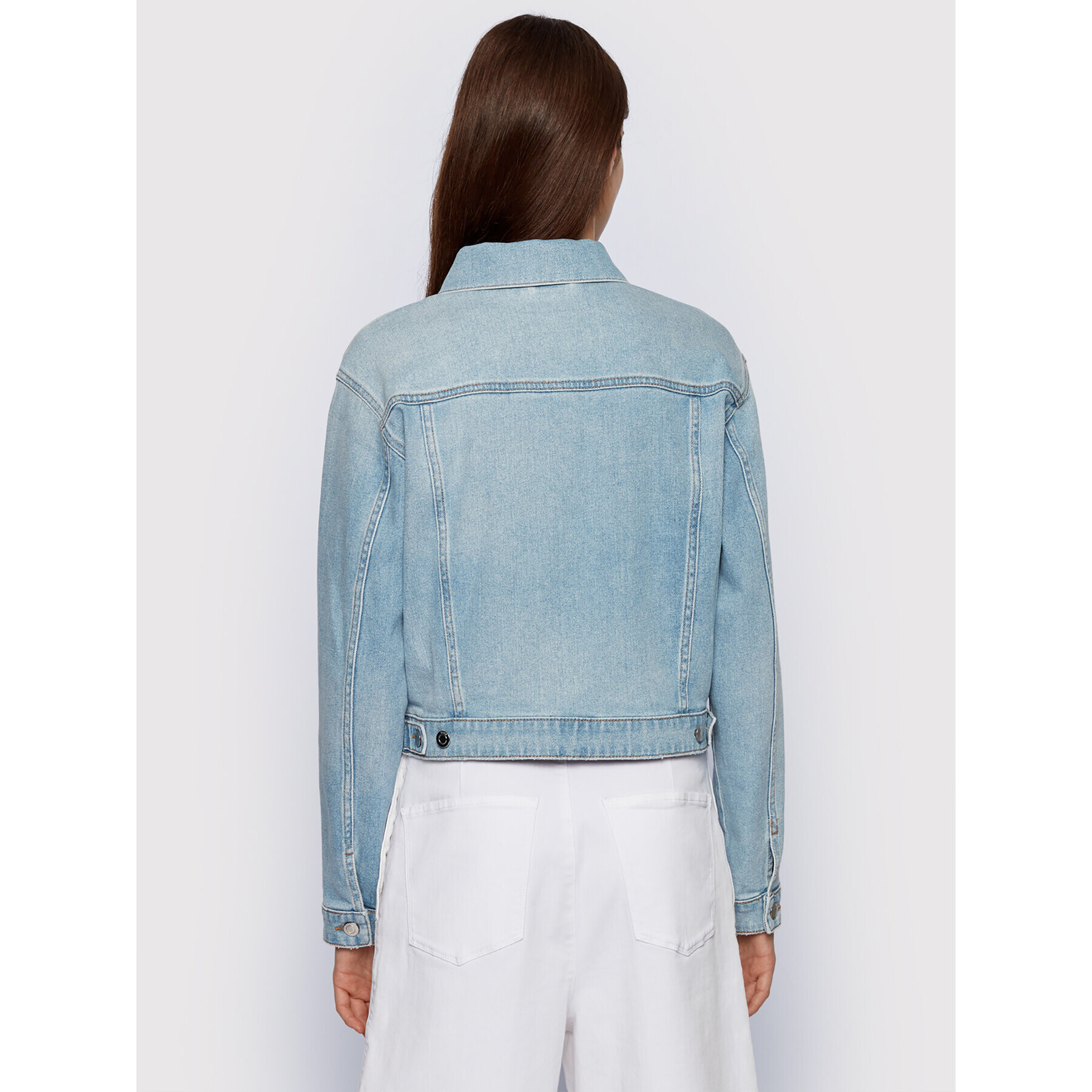 Boss Дънково яке Denim Jacket 1.0 50448340 Син Relaxed Fit - Pepit.bg