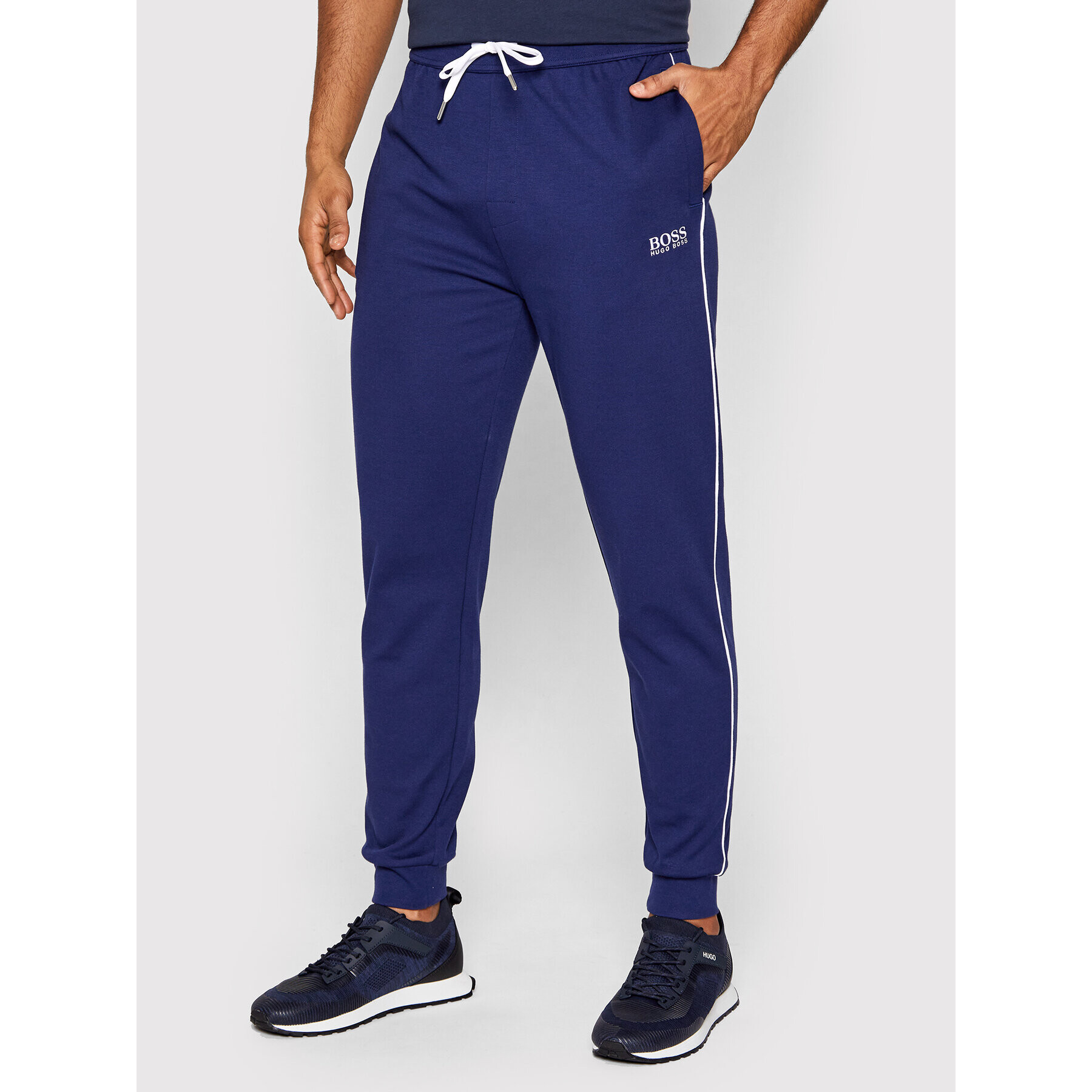 Boss Долнище анцуг 50460273 Тъмносин Regular Fit - Pepit.bg