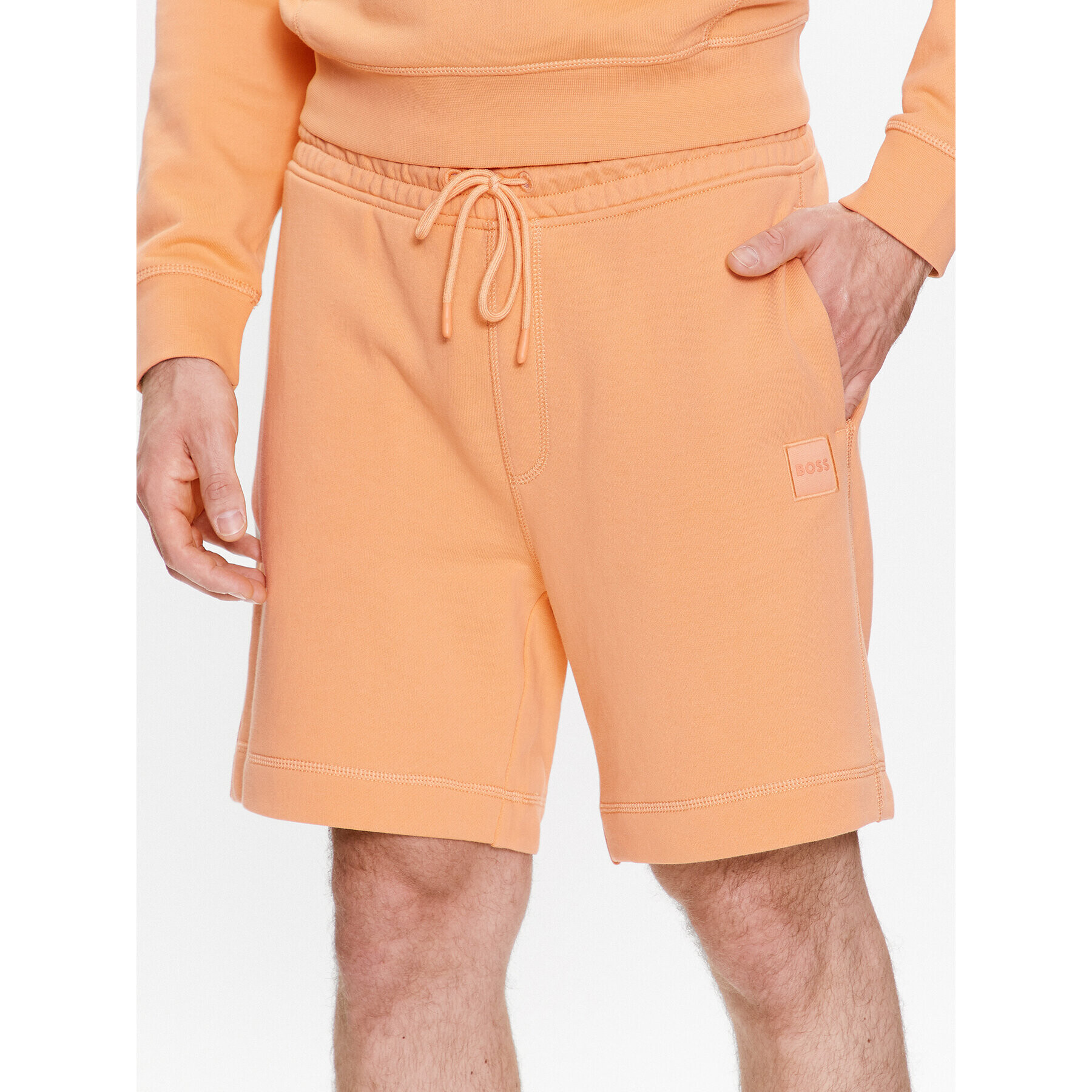 Boss Долнище анцуг 50468454 Оранжев Regular Fit - Pepit.bg