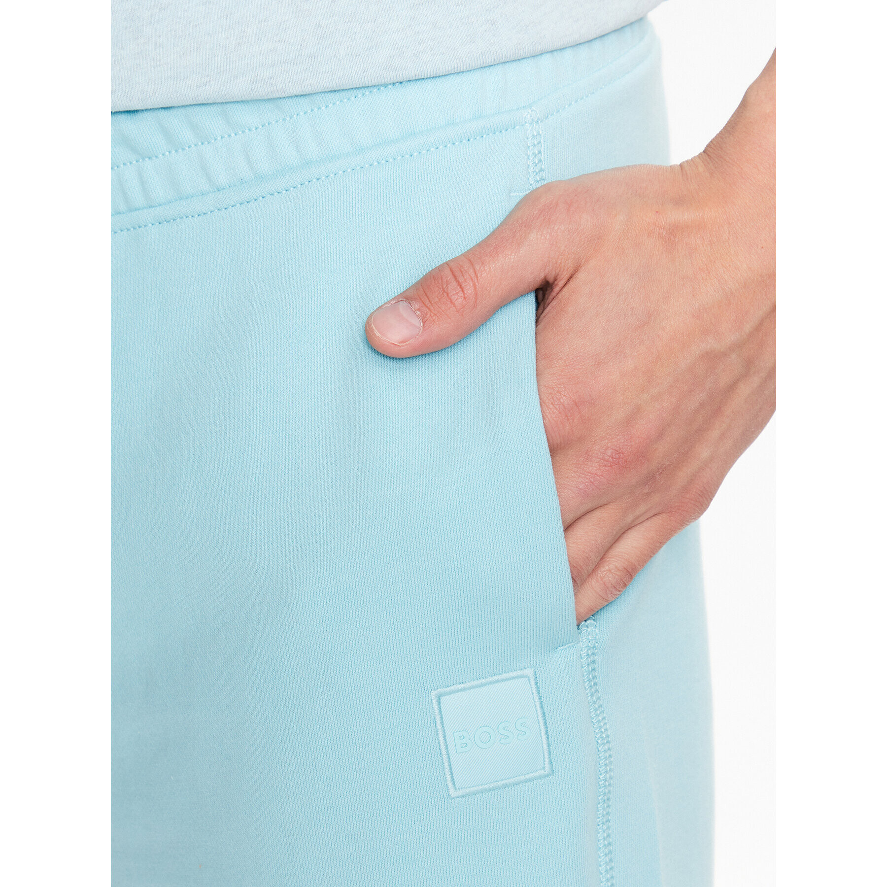 Boss Спортни шорти 50468454 Син Regular Fit - Pepit.bg