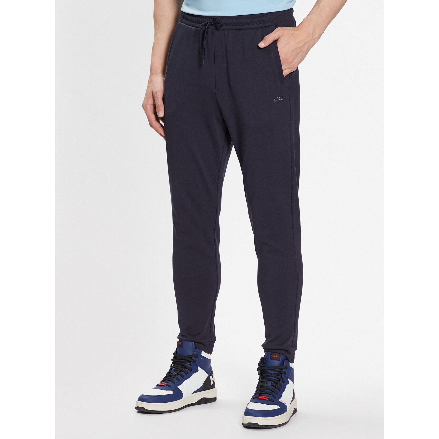 Boss Долнище анцуг 50469098 Тъмносин Regular Fit - Pepit.bg