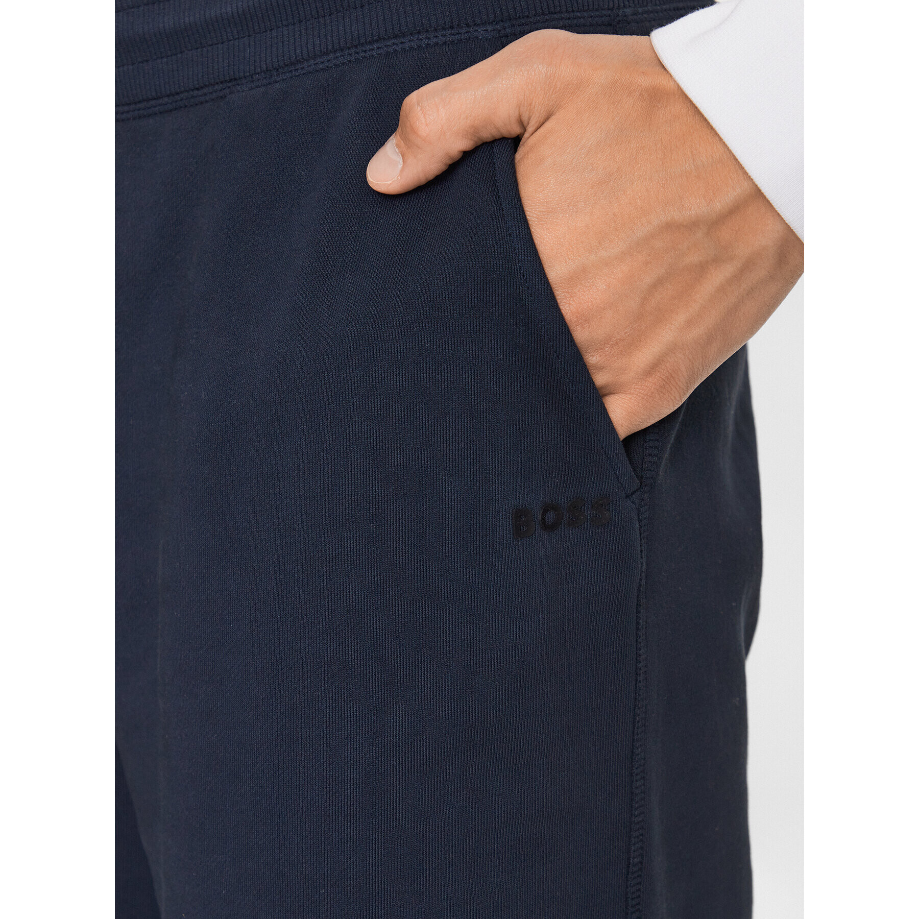 Boss Спортни шорти 50475146 Тъмносин Regular Fit - Pepit.bg