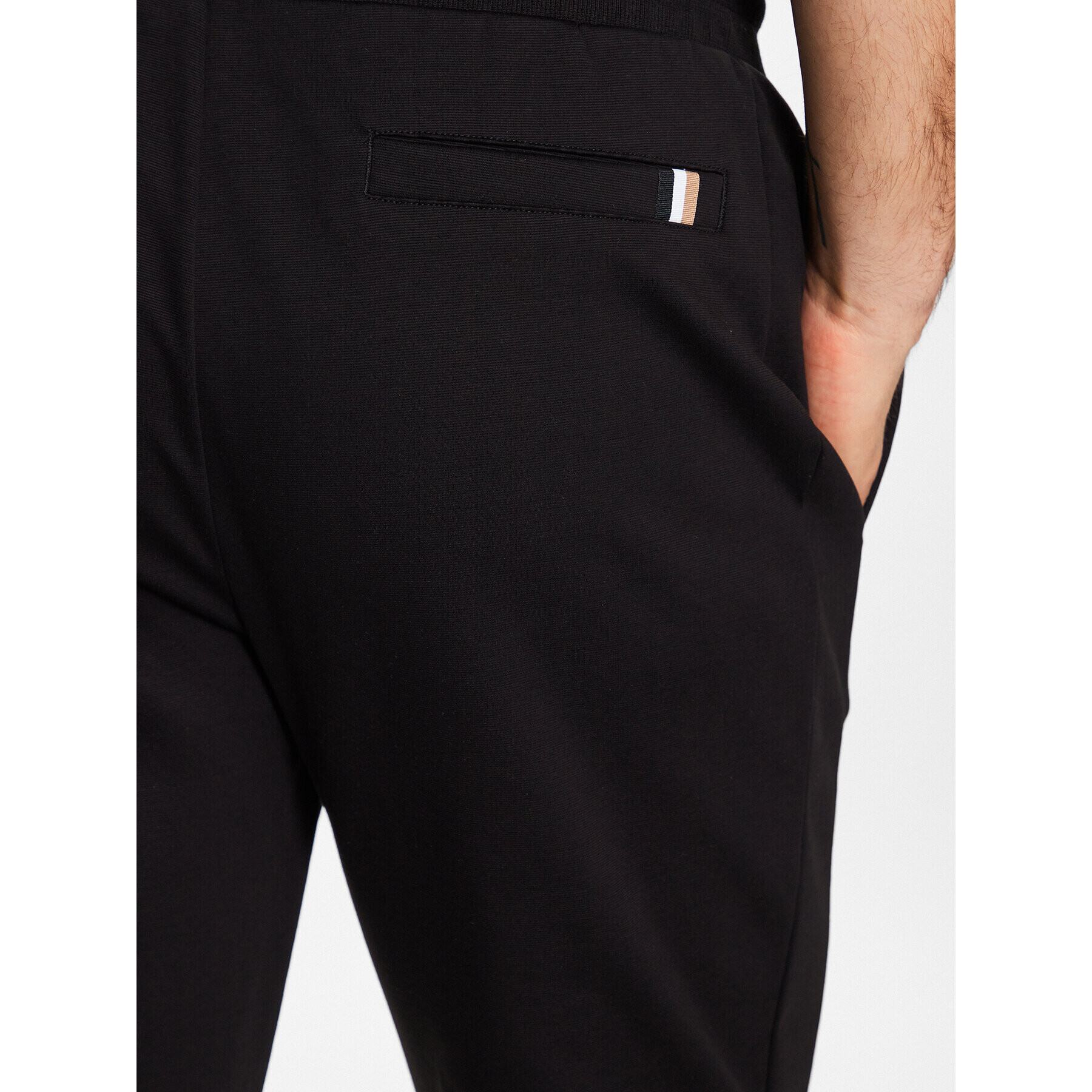 Boss Долнище анцуг 50485181 Черен Regular Fit - Pepit.bg