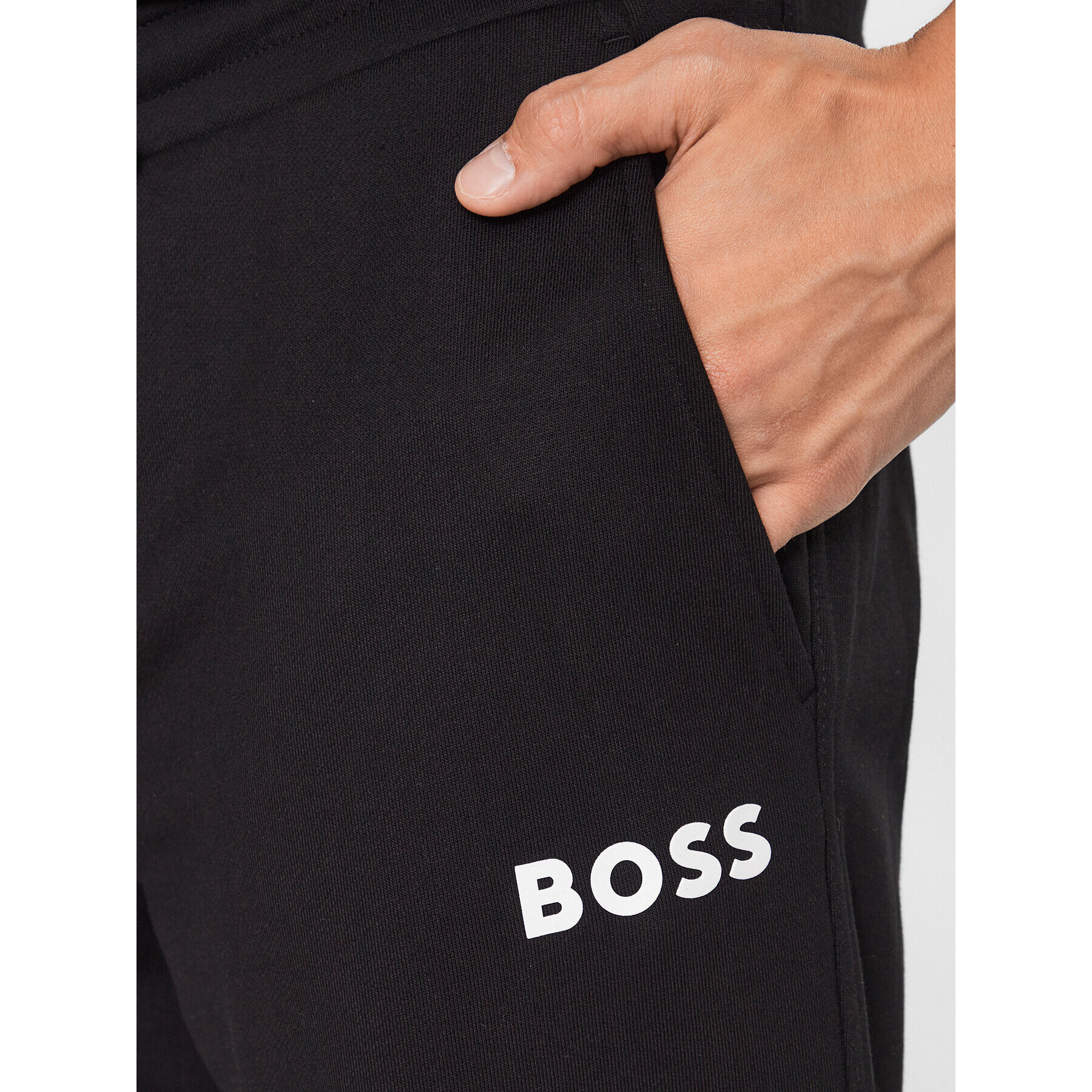 Boss Долнище анцуг 50486640 Черен Oversize - Pepit.bg