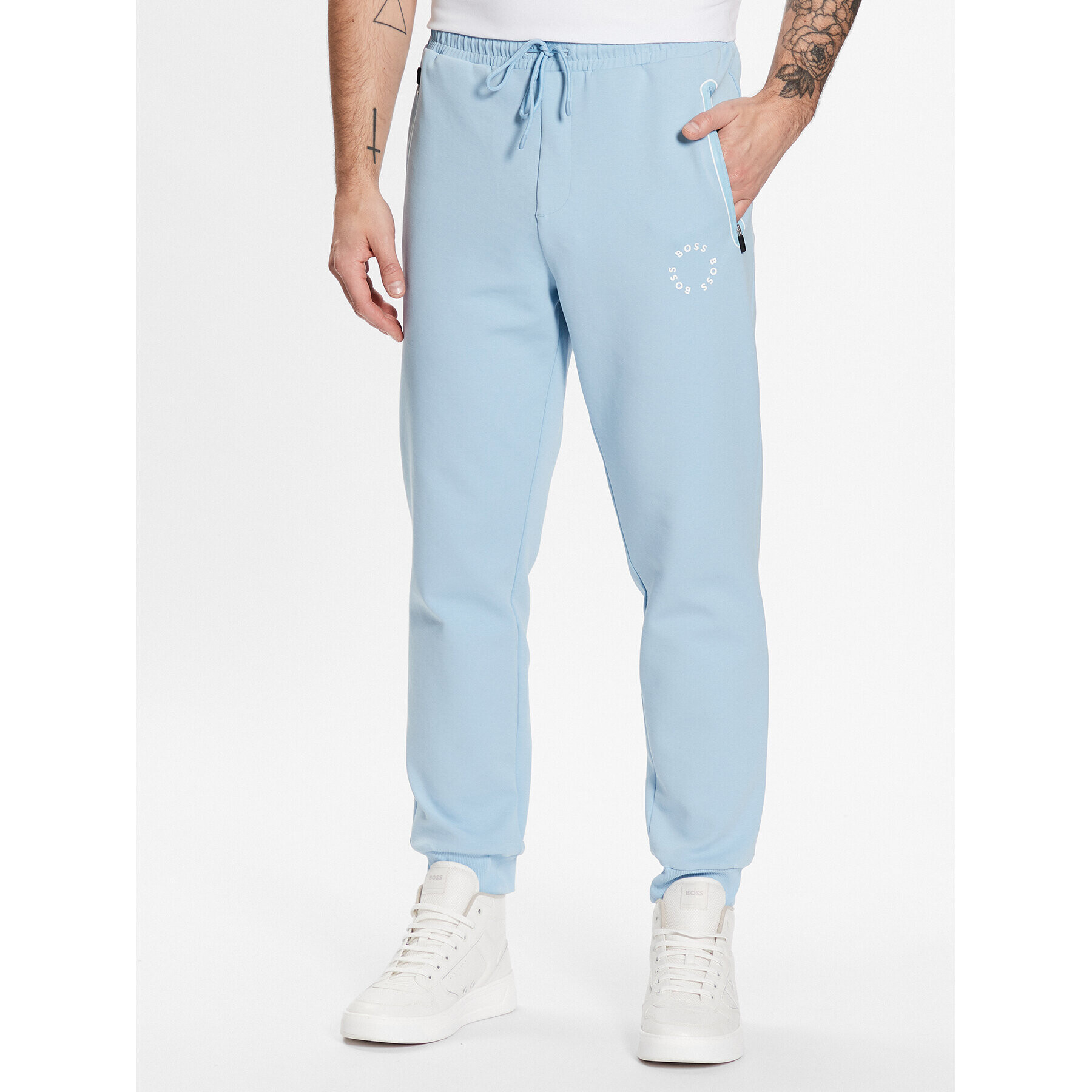 Boss Долнище анцуг 50487939 Син Regular Fit - Pepit.bg