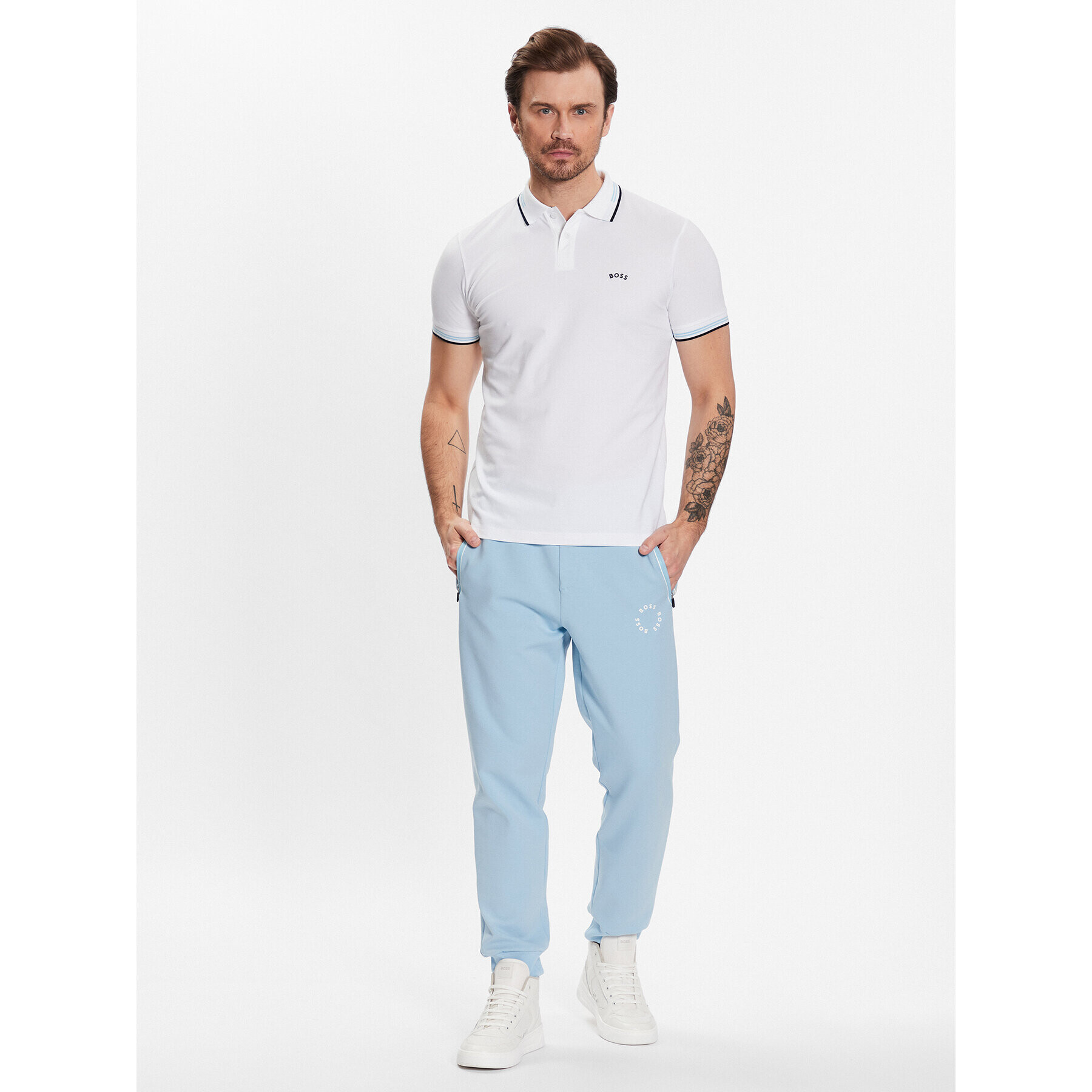 Boss Долнище анцуг 50487939 Син Regular Fit - Pepit.bg