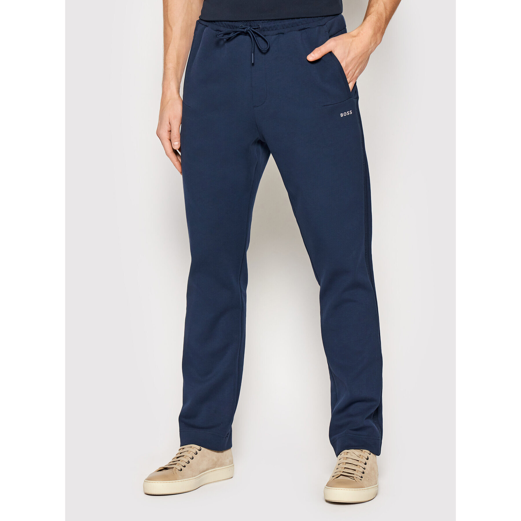 Boss Долнище анцуг Hadim 1 50463783 Тъмносин Regular Fit - Pepit.bg