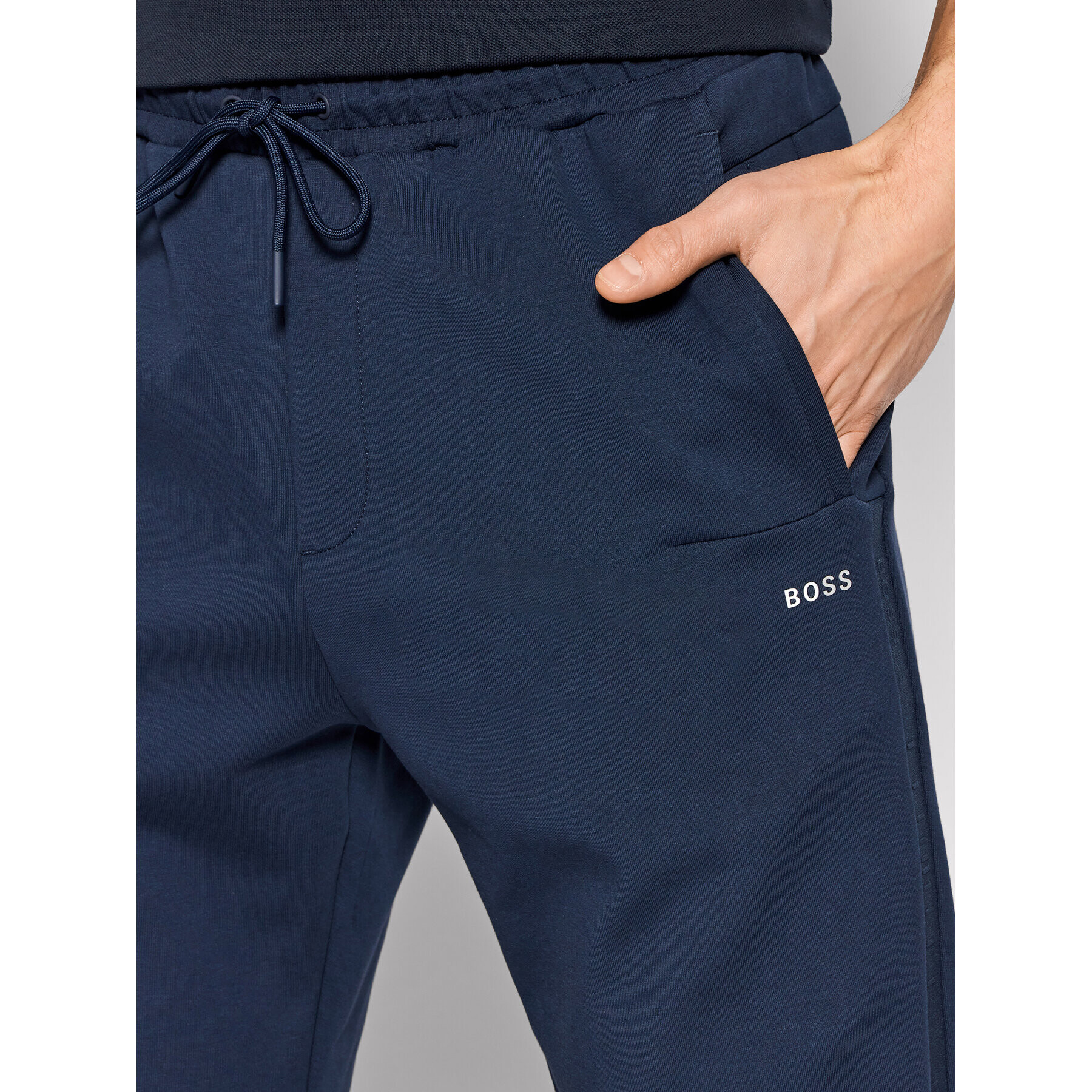 Boss Долнище анцуг Hadim 1 50463783 Тъмносин Regular Fit - Pepit.bg