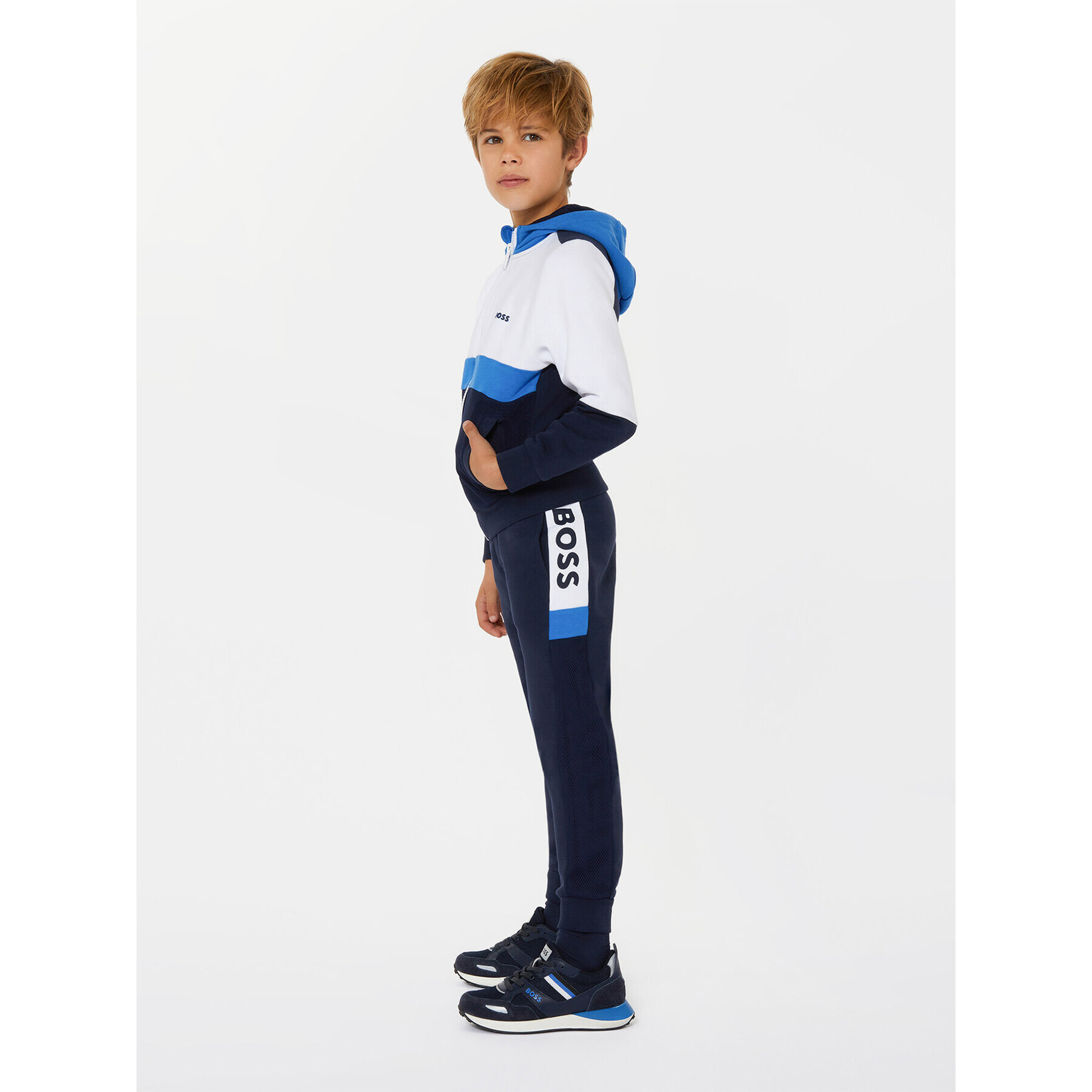 Boss Долнище анцуг J24861 D Тъмносин Regular Fit - Pepit.bg
