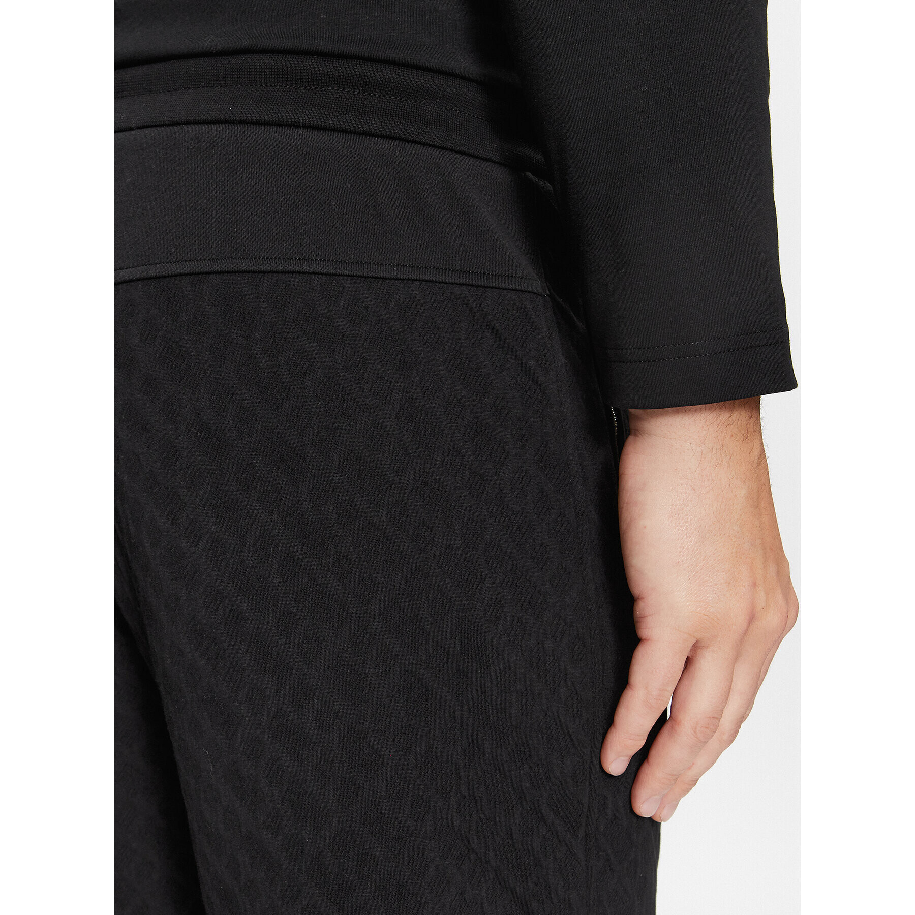 Boss Долнище анцуг Levete 01 50498852 Черен Regular Fit - Pepit.bg