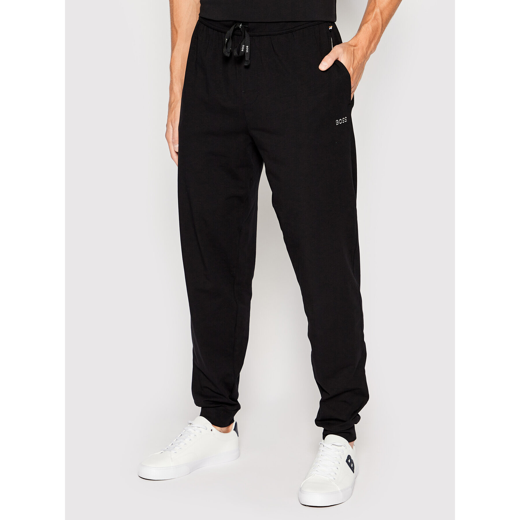 Boss Долнище анцуг Mix&Match 50469538 Черен Regular Fit - Pepit.bg