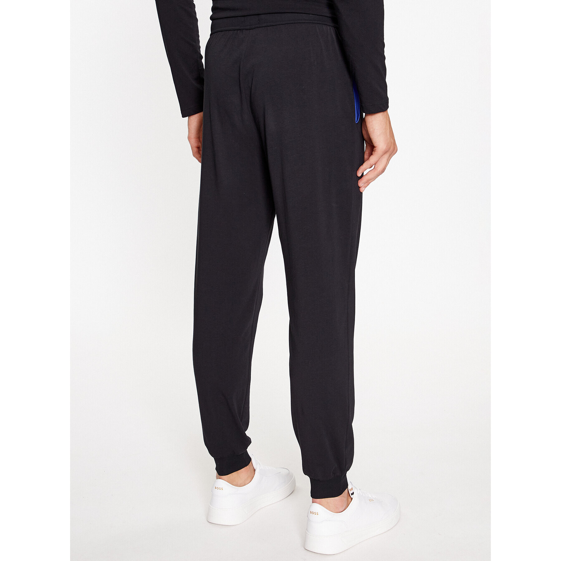 Boss Долнище анцуг Mix&Match 50473000 Черен Regular Fit - Pepit.bg