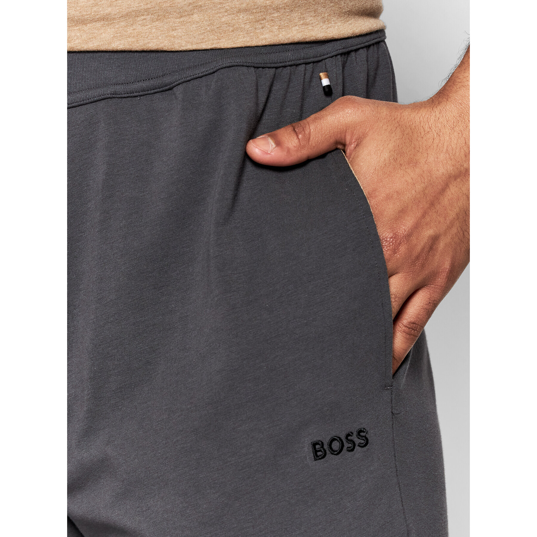 Boss Долнище анцуг Mix&Match 50473000 Сив Regular Fit - Pepit.bg