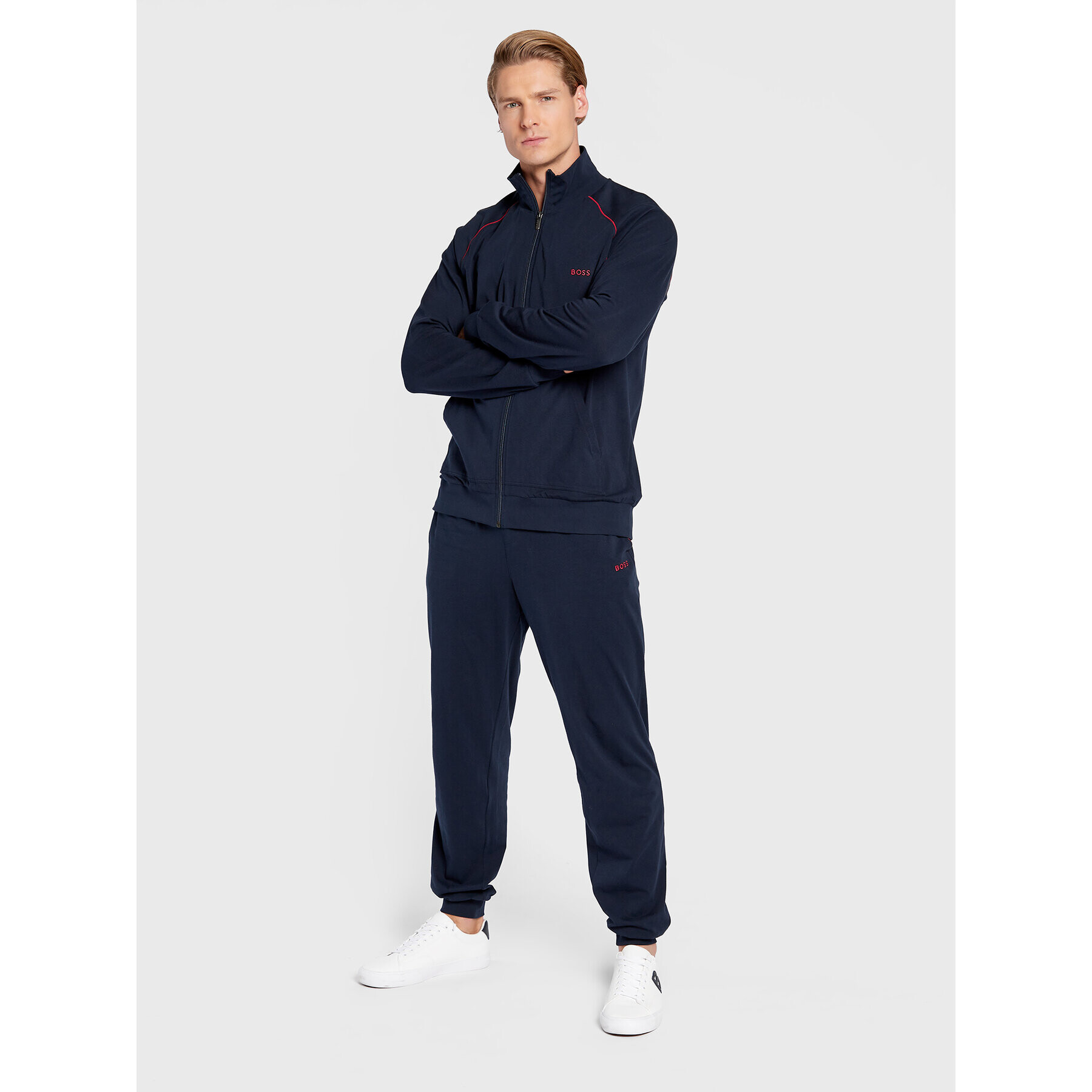 Boss Долнище анцуг Mix&Match 50473000 Тъмносин Regular Fit - Pepit.bg