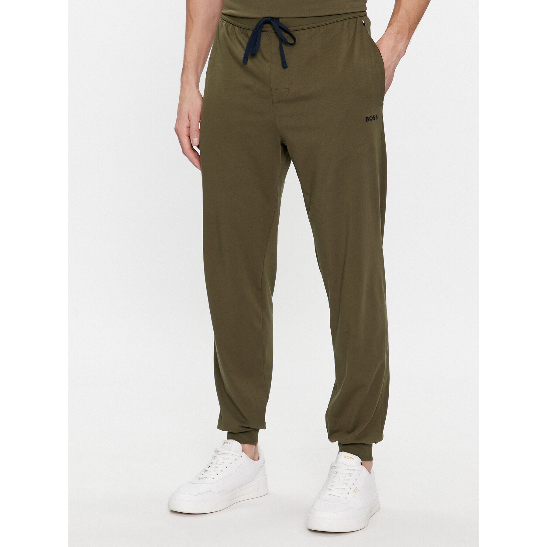 Boss Долнище анцуг Mix&Match Pants 50515305 Зелен Regular Fit - Pepit.bg