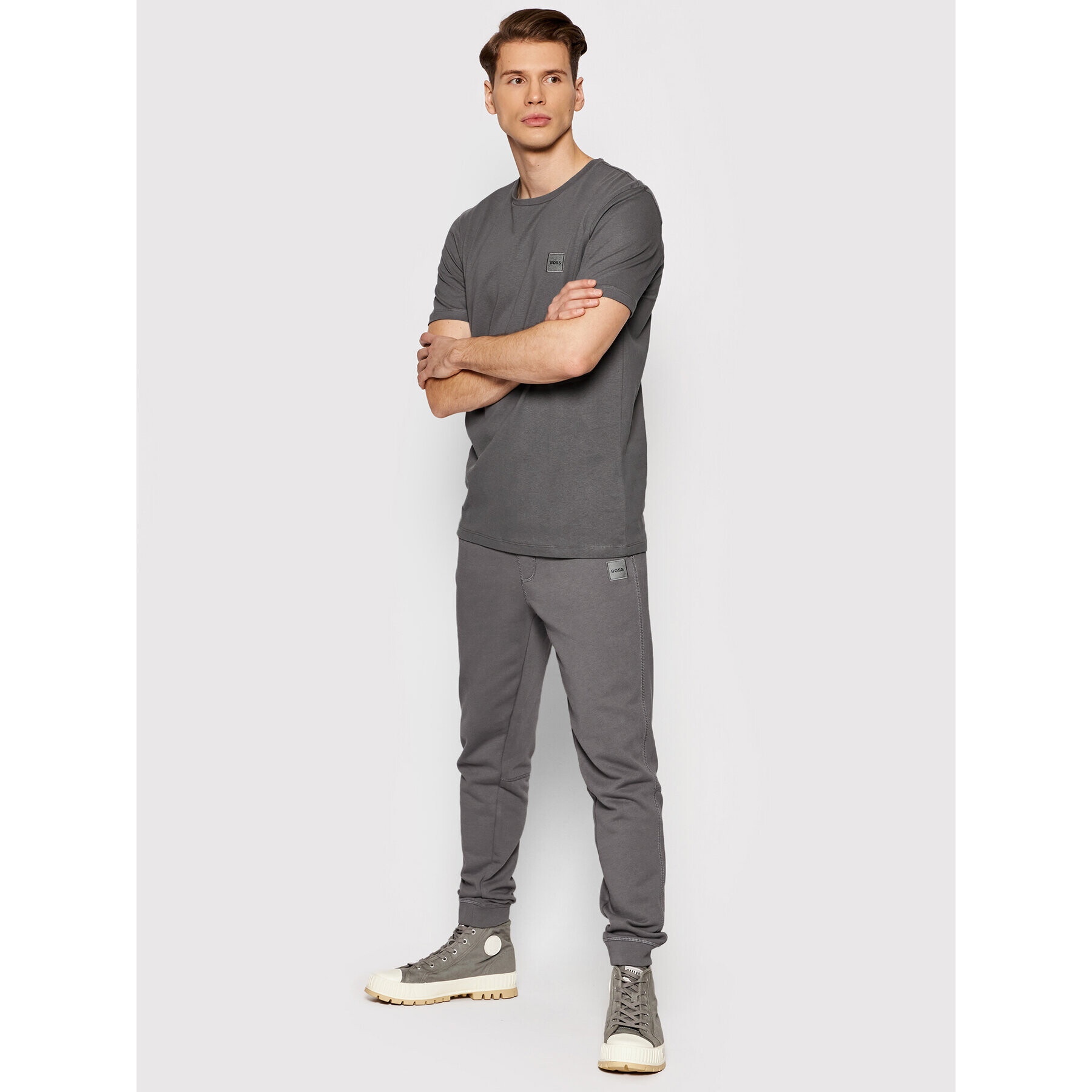 Boss Долнище анцуг Sestart 1 50462790 Сив Regular Fit - Pepit.bg
