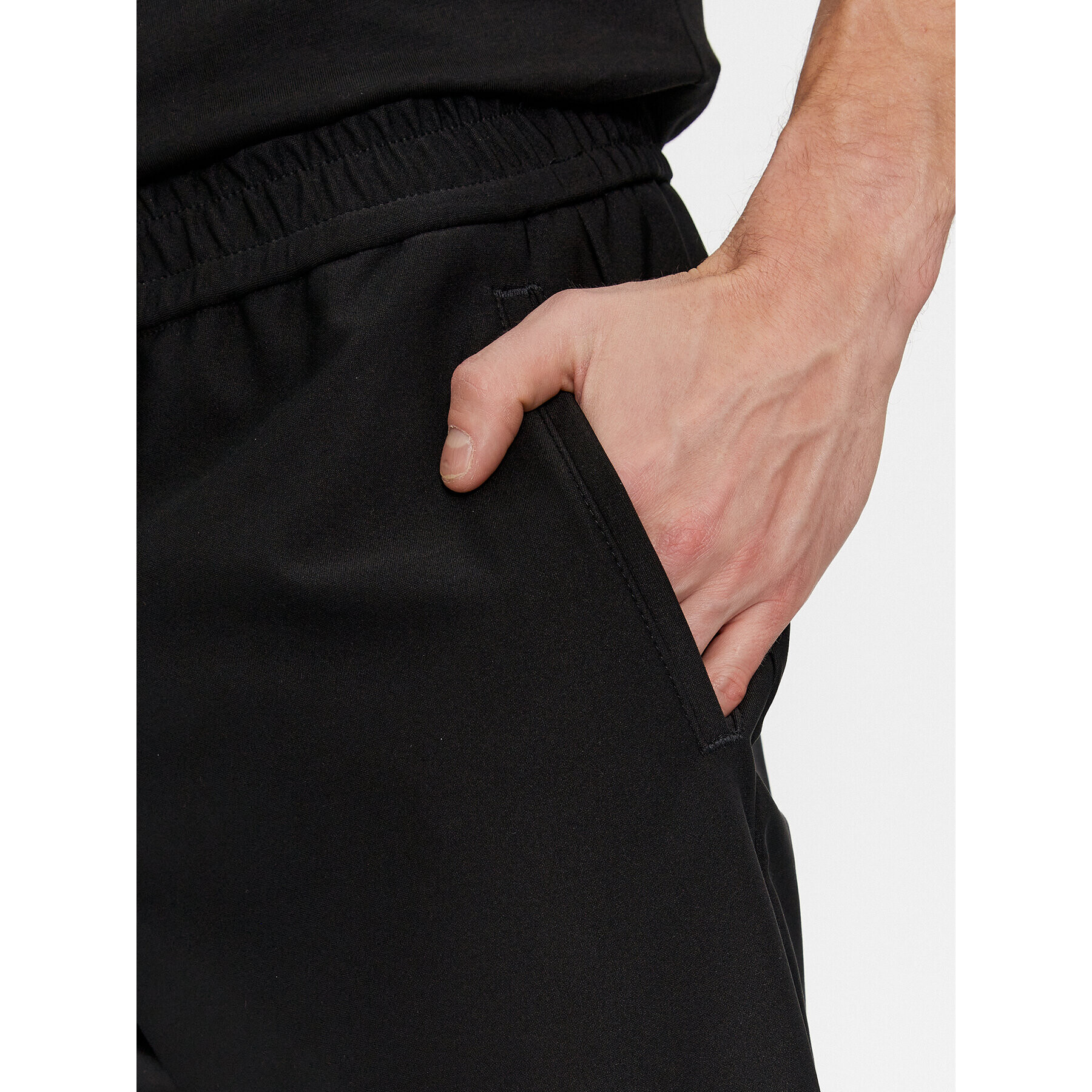 Boss Долнище анцуг T_Flex 50500615 Черен Tapered Fit - Pepit.bg