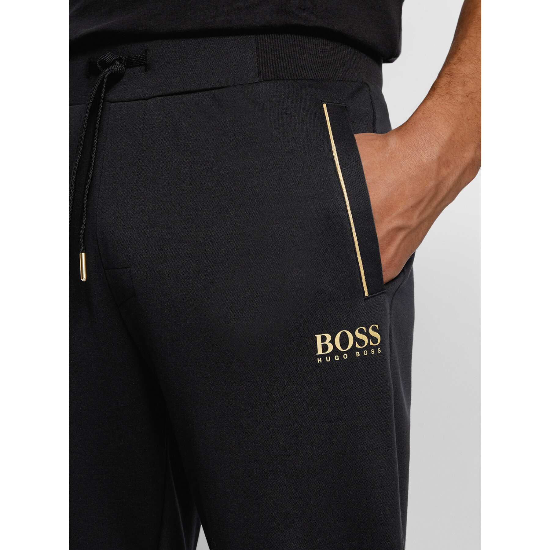 Boss Долнище анцуг Tracksuit 50442817 Черен Regular Fit - Pepit.bg