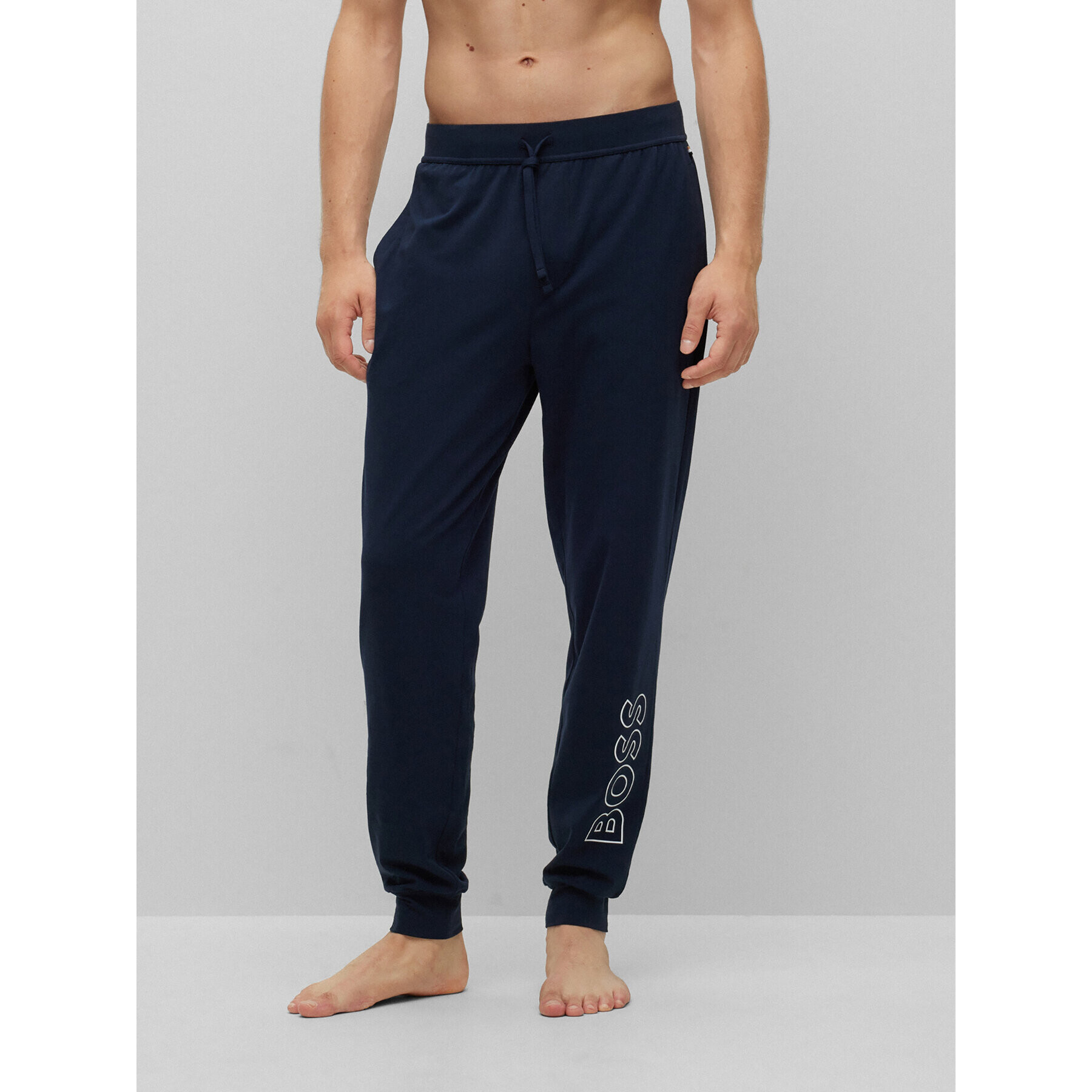 Boss Долнище на пижама 50481199 Тъмносин Regular Fit - Pepit.bg