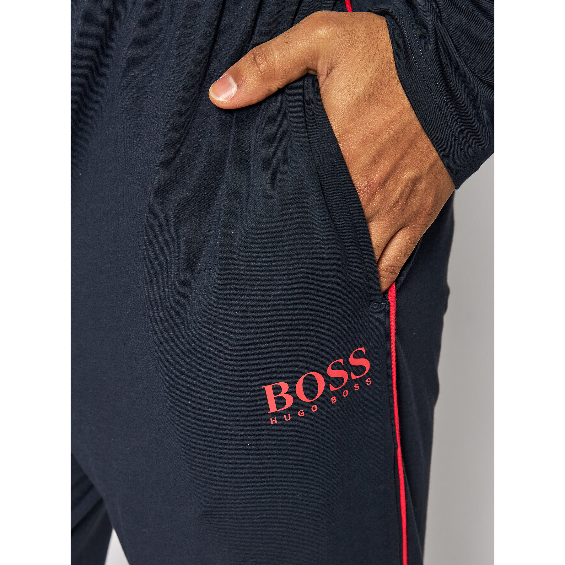 Boss Долнище анцуг Balance 50463495 Тъмносин Regular Fit - Pepit.bg