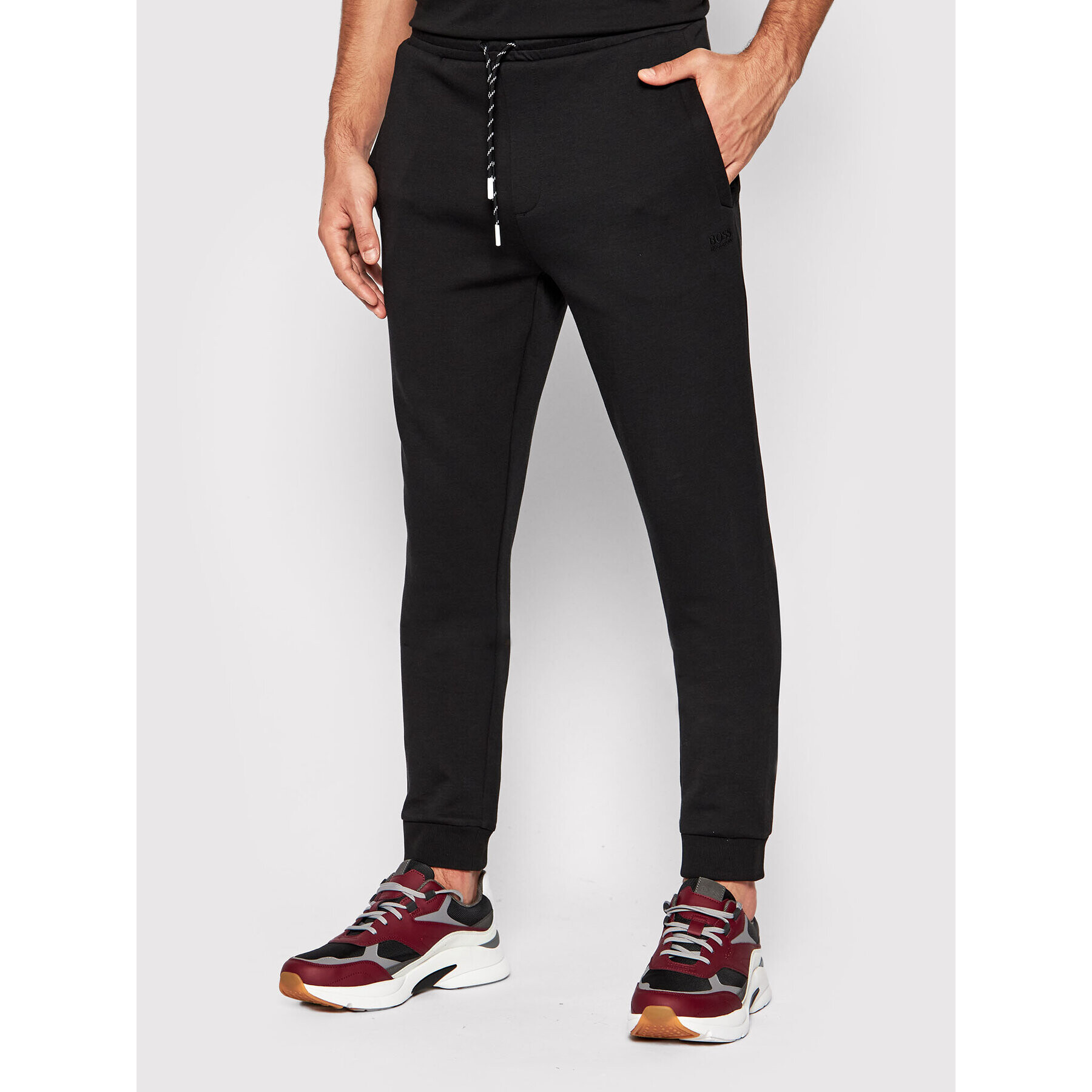 Boss Долнище анцуг Hadiko 1 50452474 Черен Regular Fit - Pepit.bg