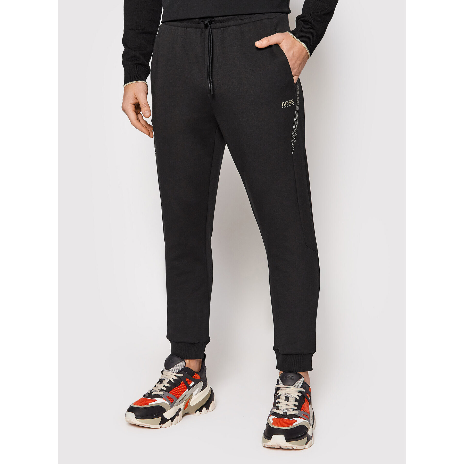 Boss Долнище анцуг Hadiko 2 50456408 Черен Regular Fit - Pepit.bg