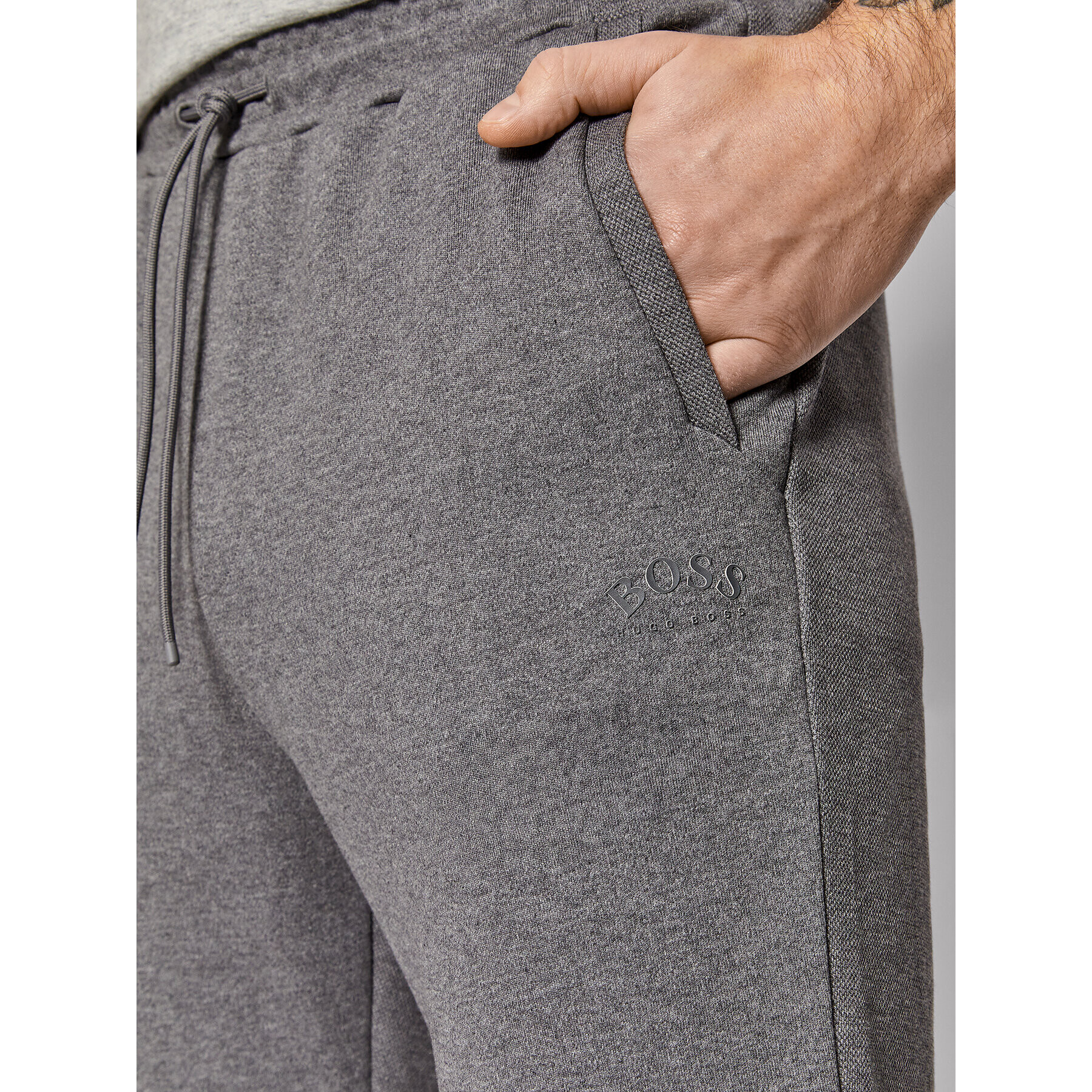 Boss Долнище анцуг Hadiko 50455092 Сив Regular Fit - Pepit.bg