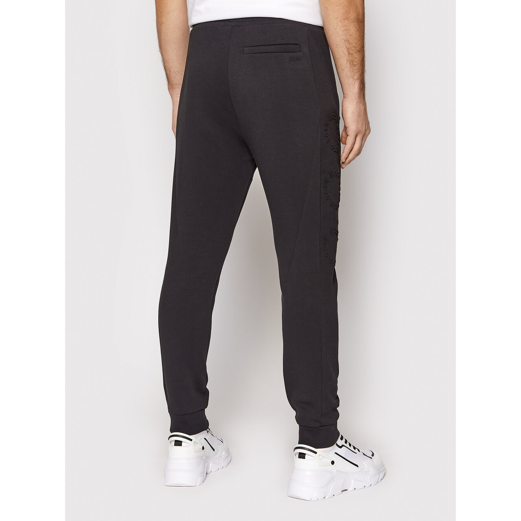 Boss Долнище анцуг Hadiko Circle 50456501 Черен Regular Fit - Pepit.bg