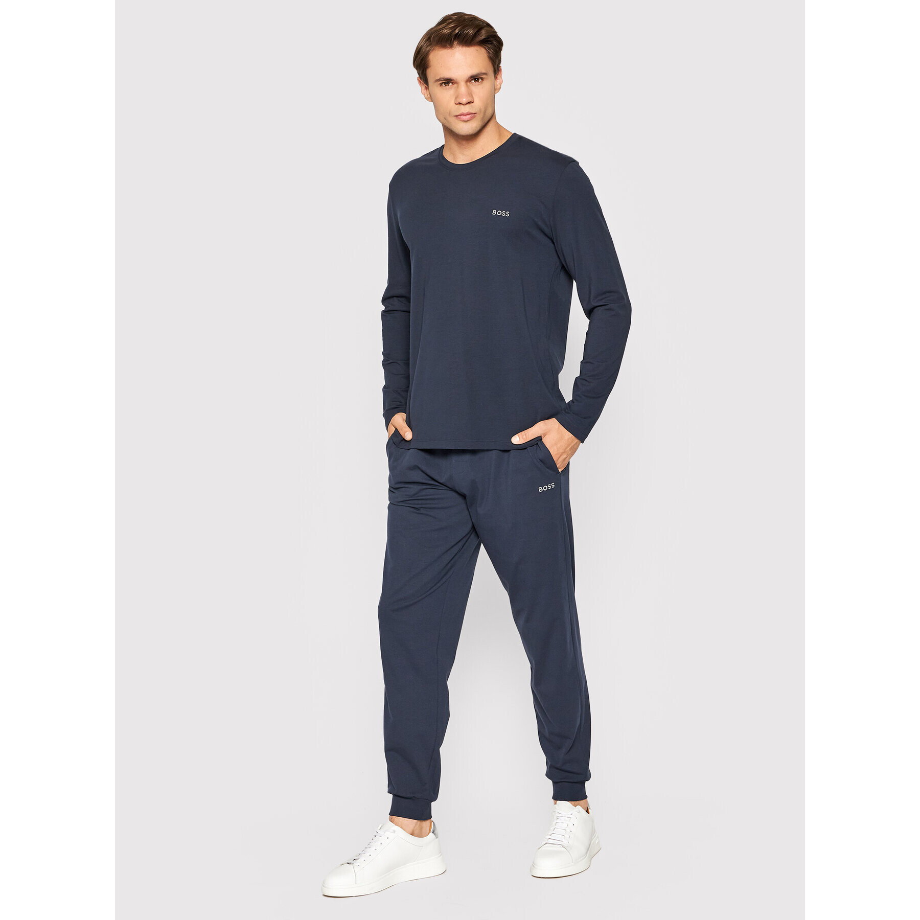 Boss Долнище анцуг Mix&Match 50469538 Тъмносин Regular Fit - Pepit.bg