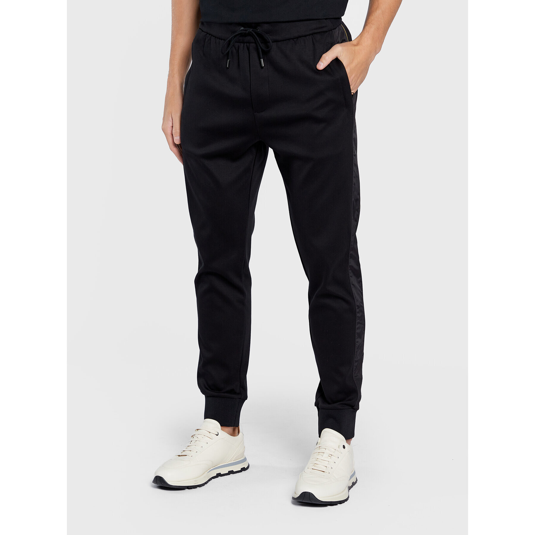 Boss Долнище анцуг PORSCHE Lamont 191_Ps 50483749 Черен Regular Fit - Pepit.bg